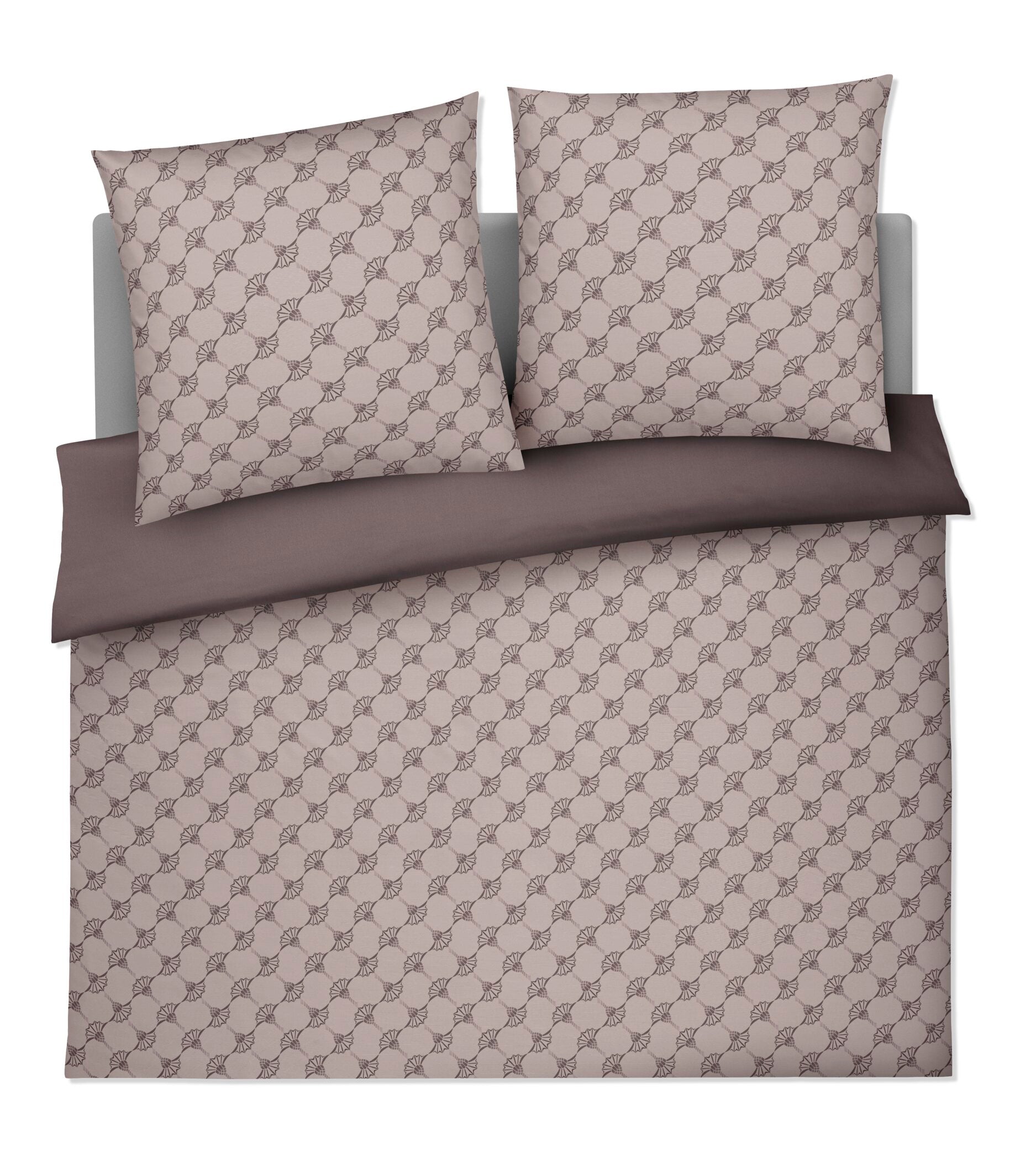 JOOP! CORNFLOWER DOUBLE Garnitur 200x200 cm, Taupe