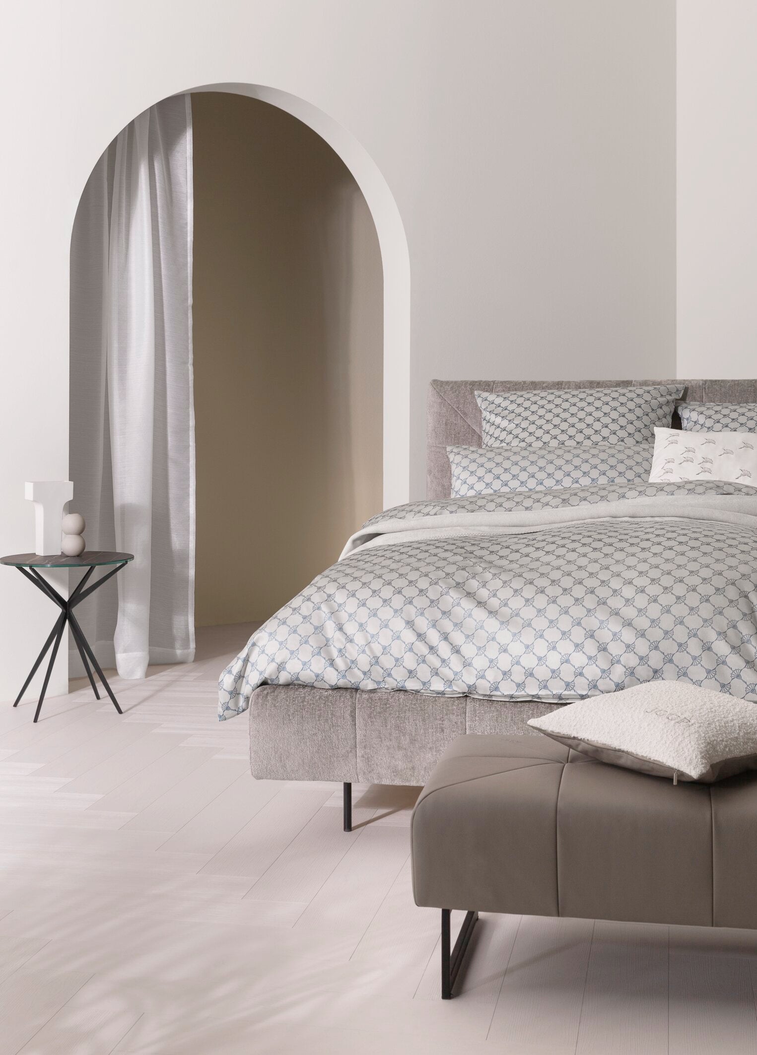 JOOP! CORNFLOWER GLEAM Kissenbezug 80x80 cm, Stone