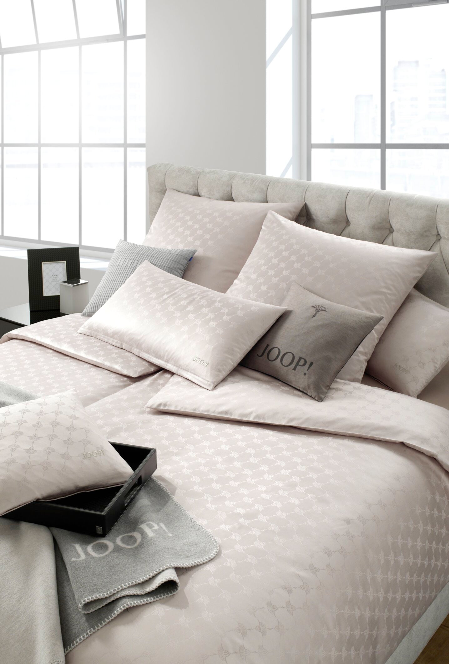 JOOP! CORNFLOWER Kissenbezug 80x80 cm, Sand