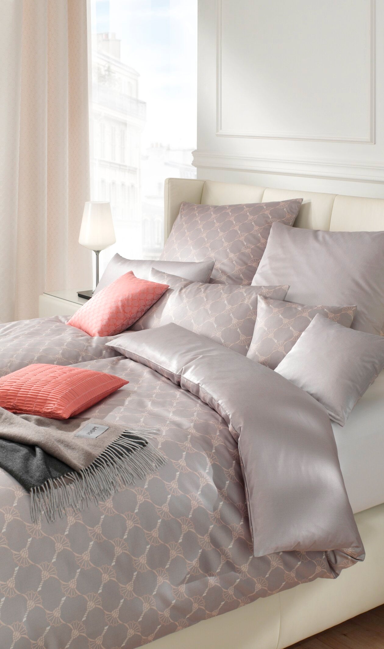 JOOP! CORNFLOWER GRADIANT Garnitur 200x200 cm, Sand