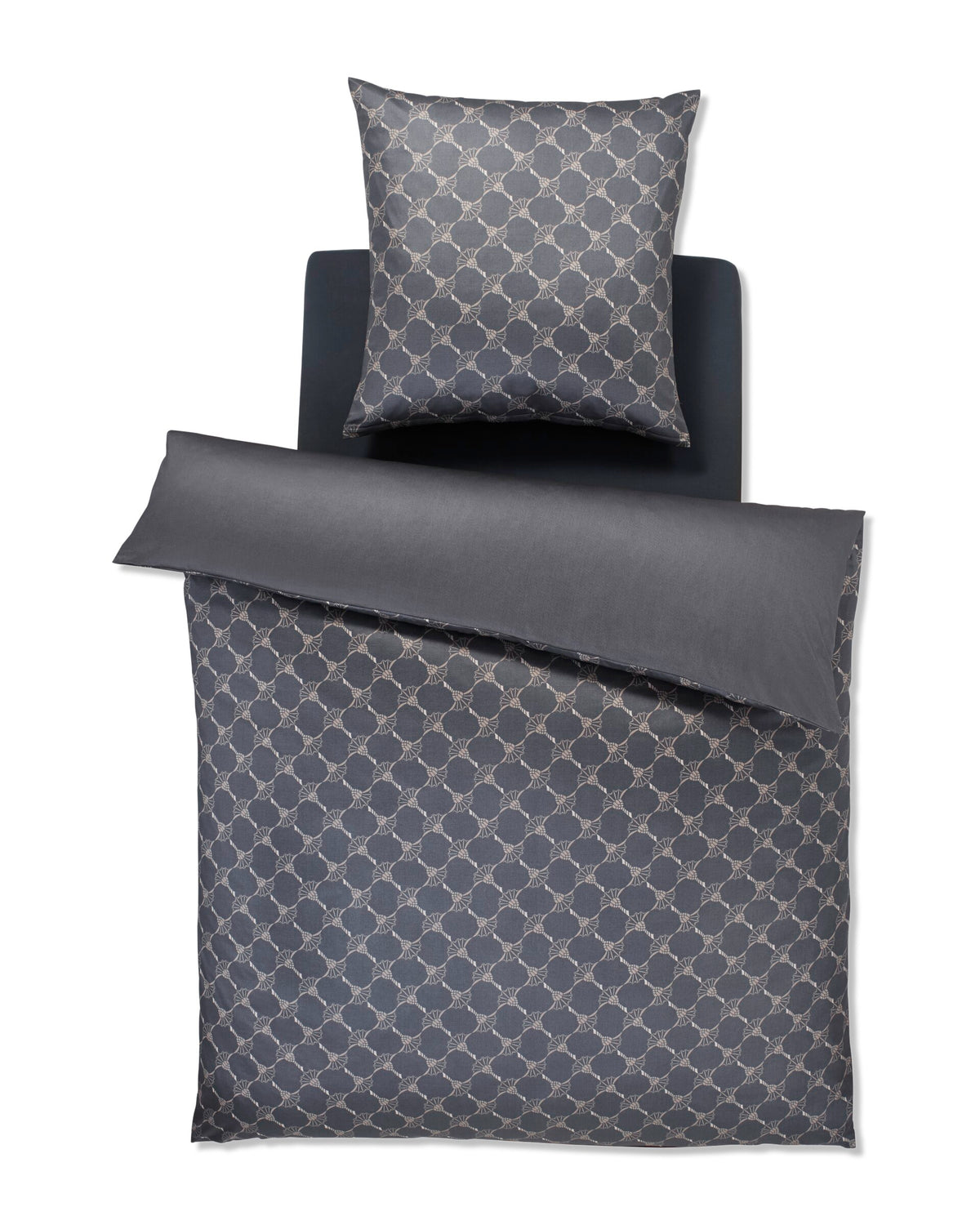 JOOP! CORNFLOWER GRADIANT Garnitur 155x220 cm, Stein