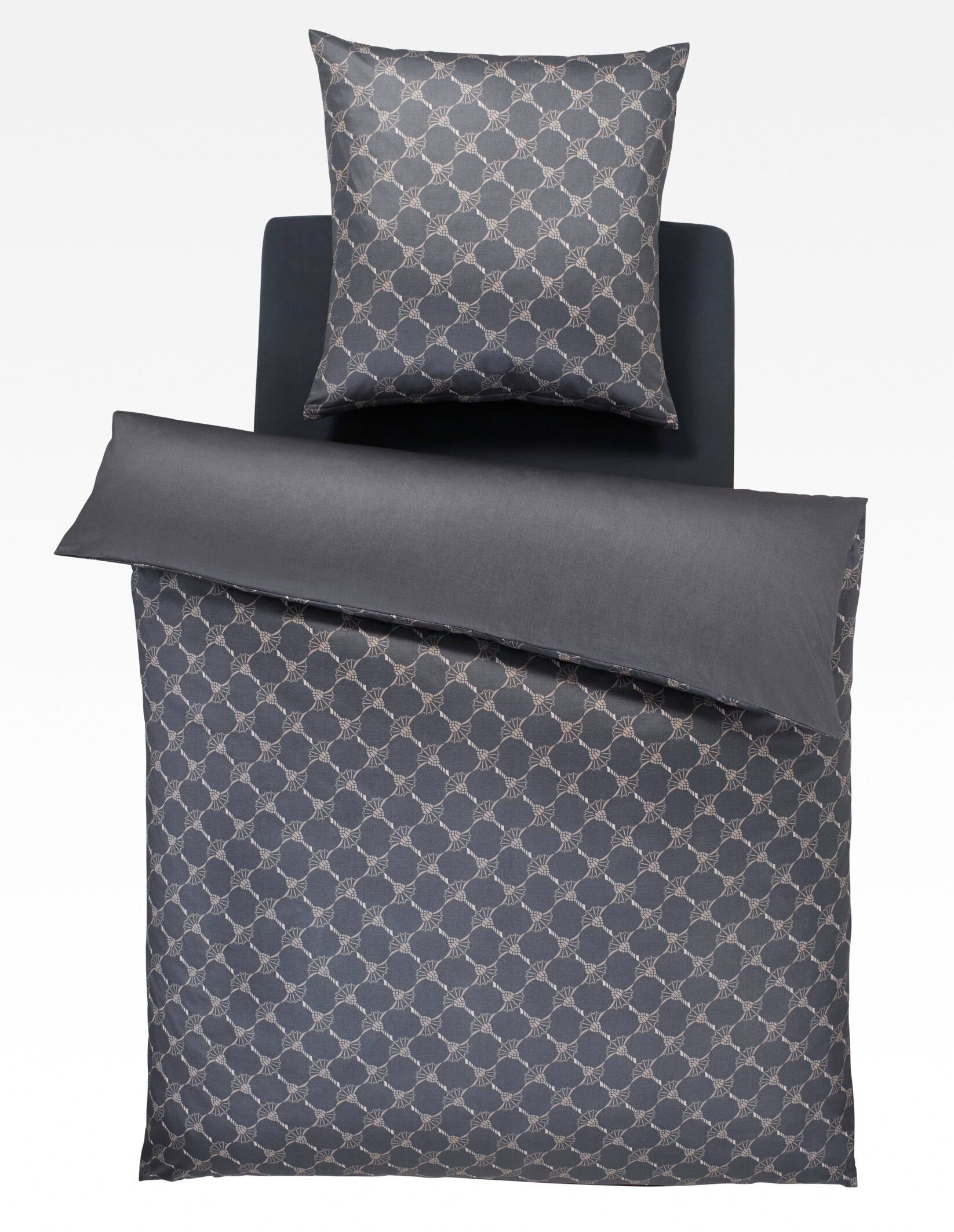 JOOP! CORNFLOWER GRADIANT Garnitur 155x220 cm, Stein