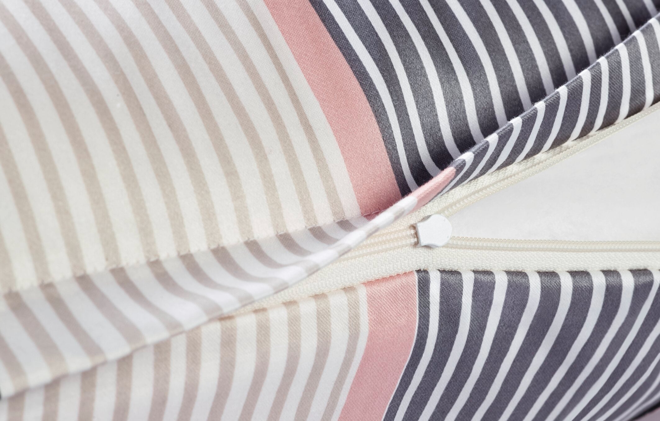 JOOP! CORNFLOWER STRIPES Garnitur 155x220 cm, Deep Rose