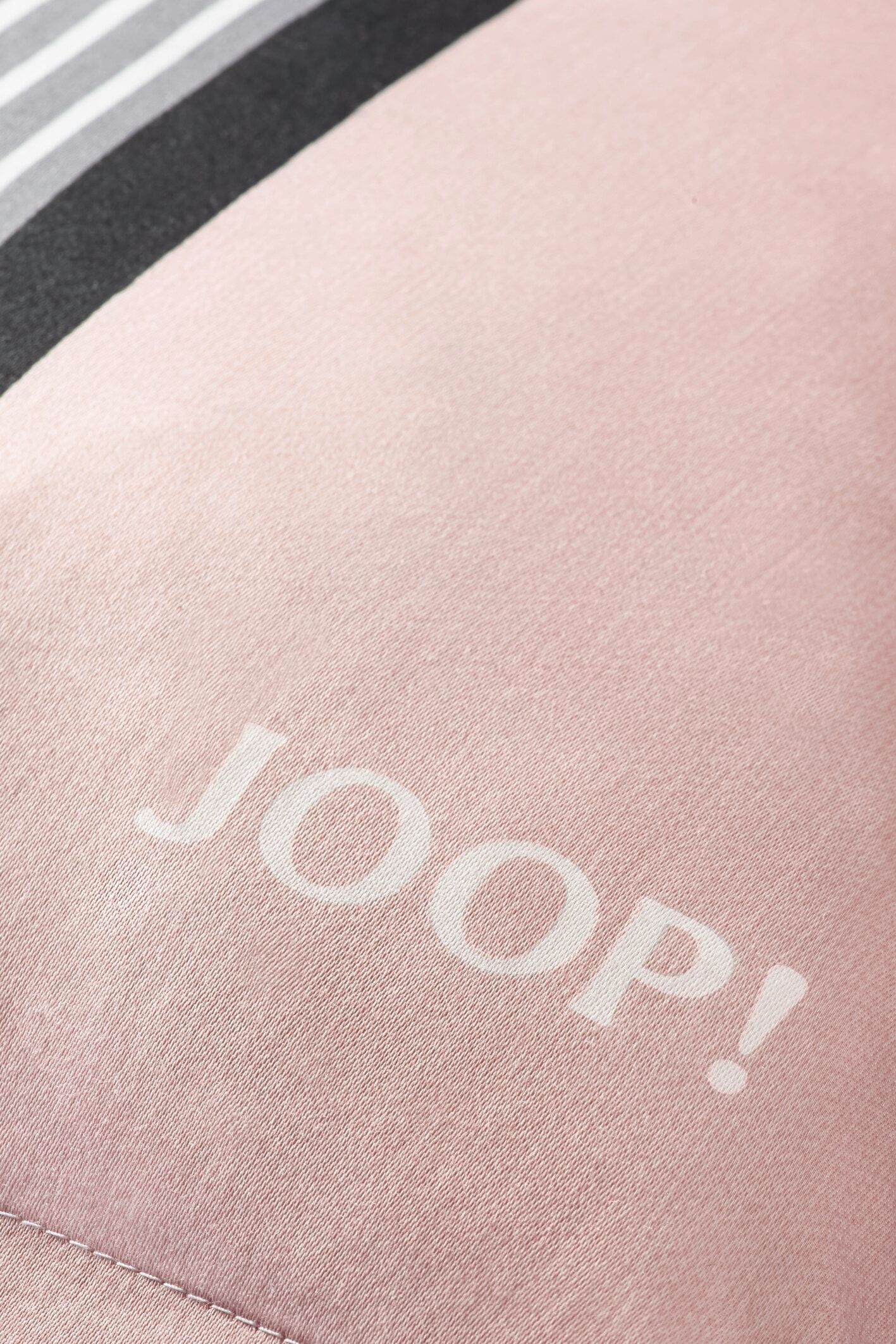 JOOP! CORNFLOWER STRIPES Garnitur 200x220 cm, Deep Rose