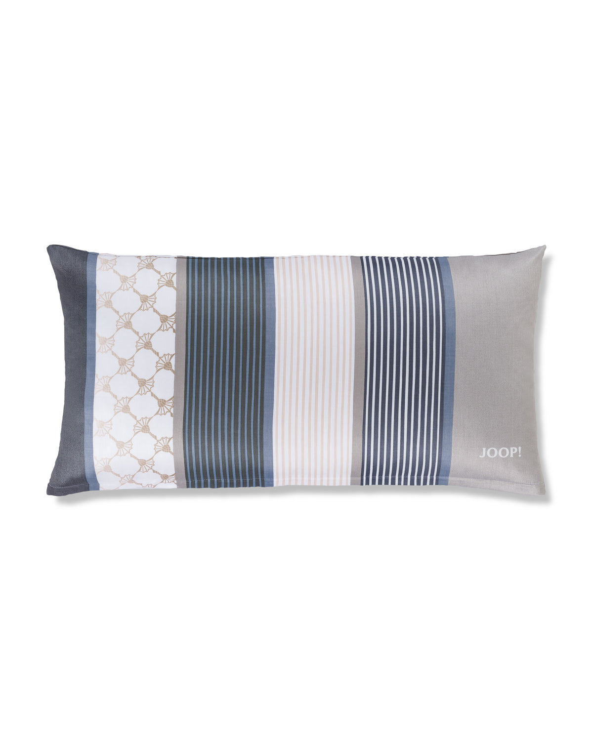 JOOP! CORNFLOWER STRIPES Kissenbezug 40x80 cm, Deep Coal