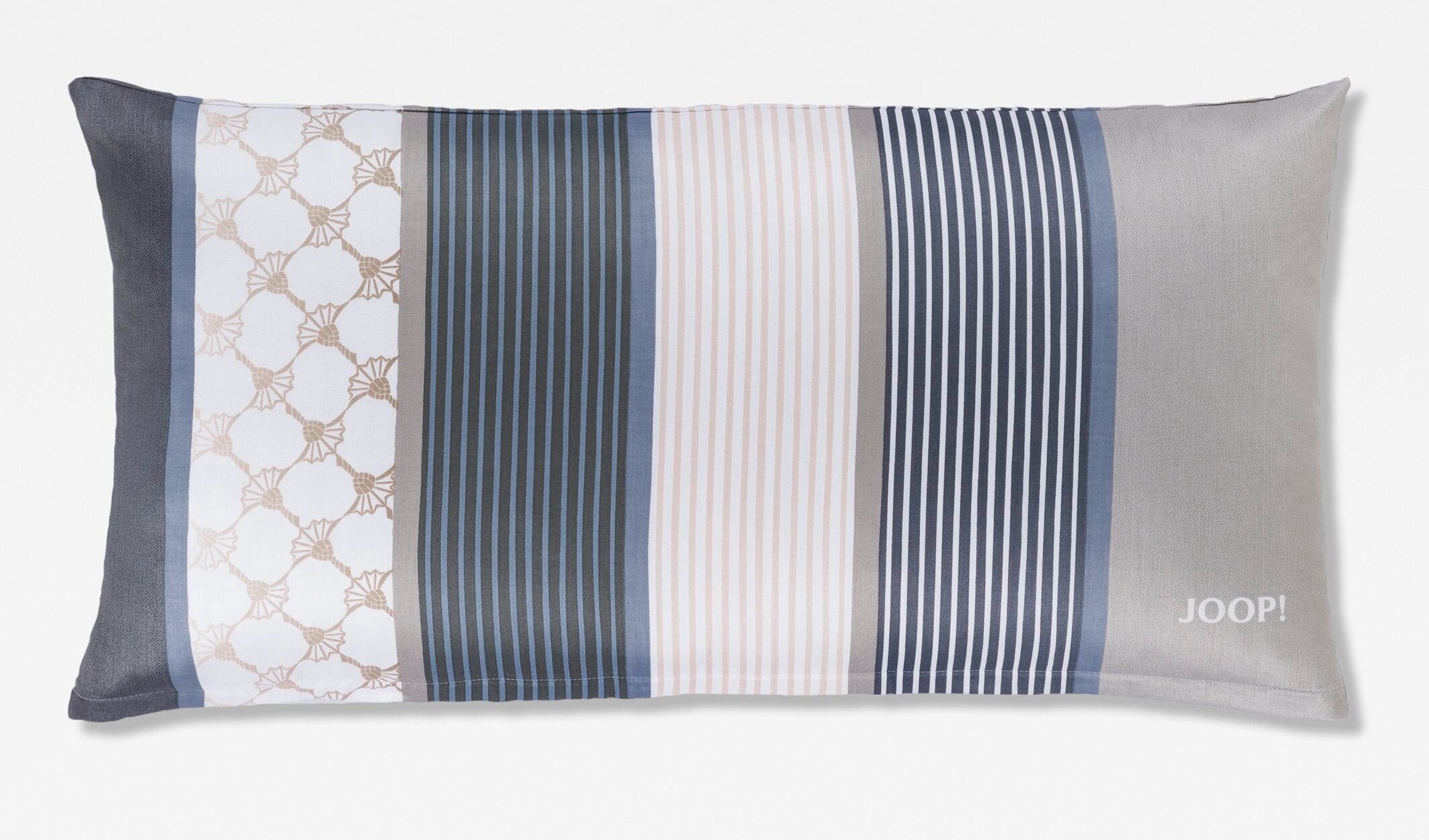JOOP! CORNFLOWER STRIPES Kissenbezug 40x80 cm, Deep Coal