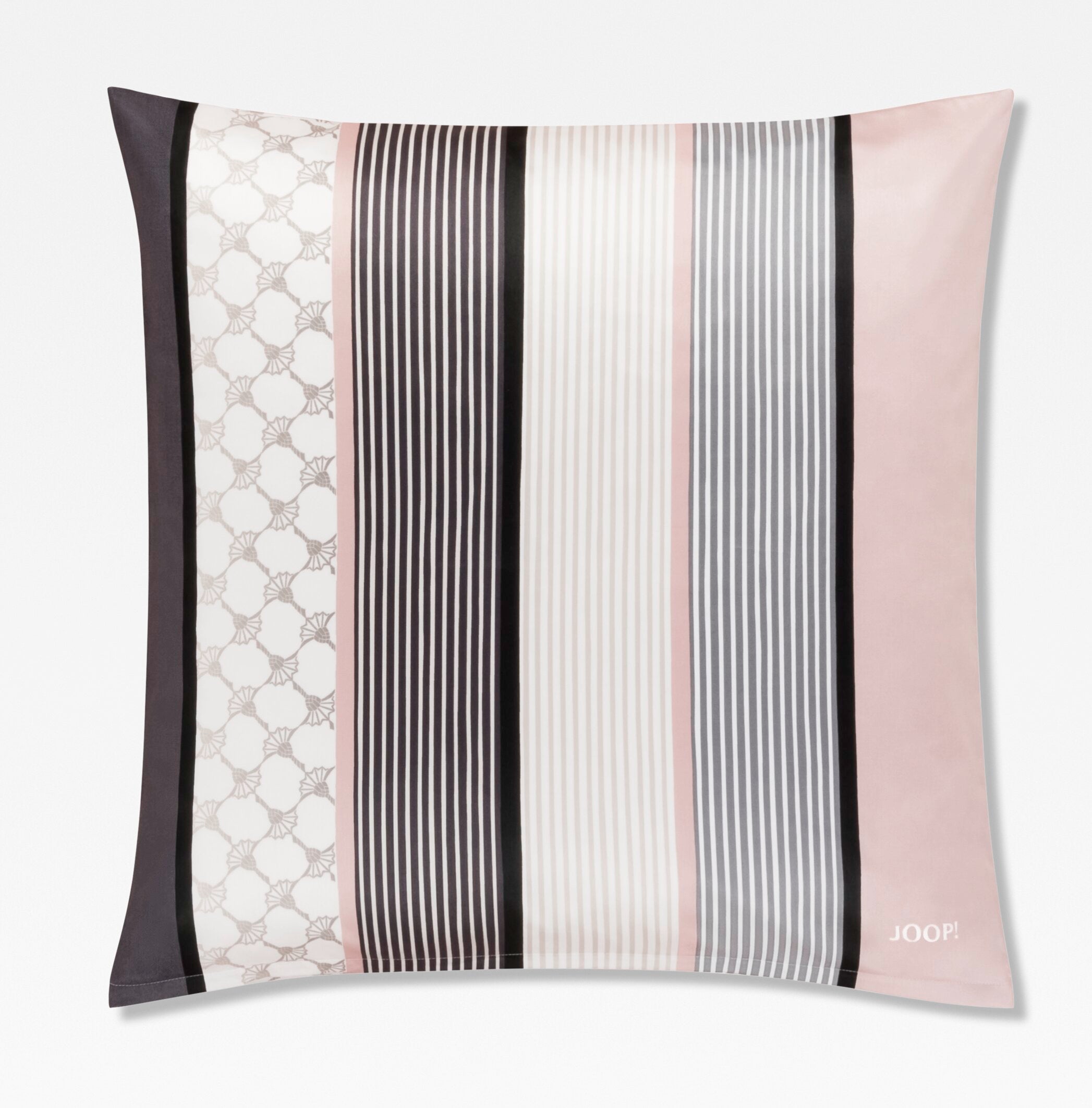 JOOP! CORNFLOWER STRIPES Kissenbezug 80x80 cm, Deep Rose