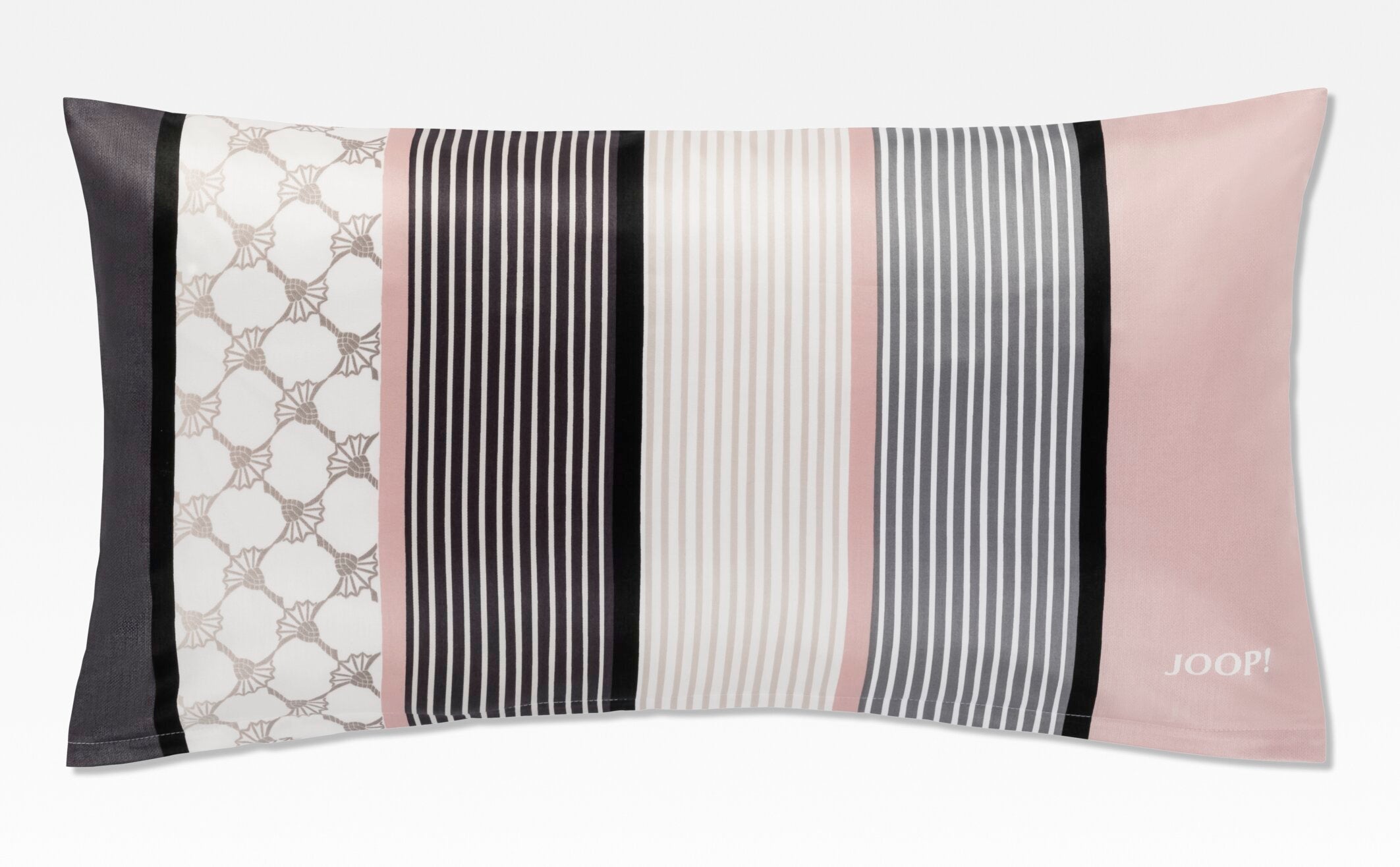 JOOP! CORNFLOWER STRIPES Kissenbezug 40x80 cm, Deep Rose