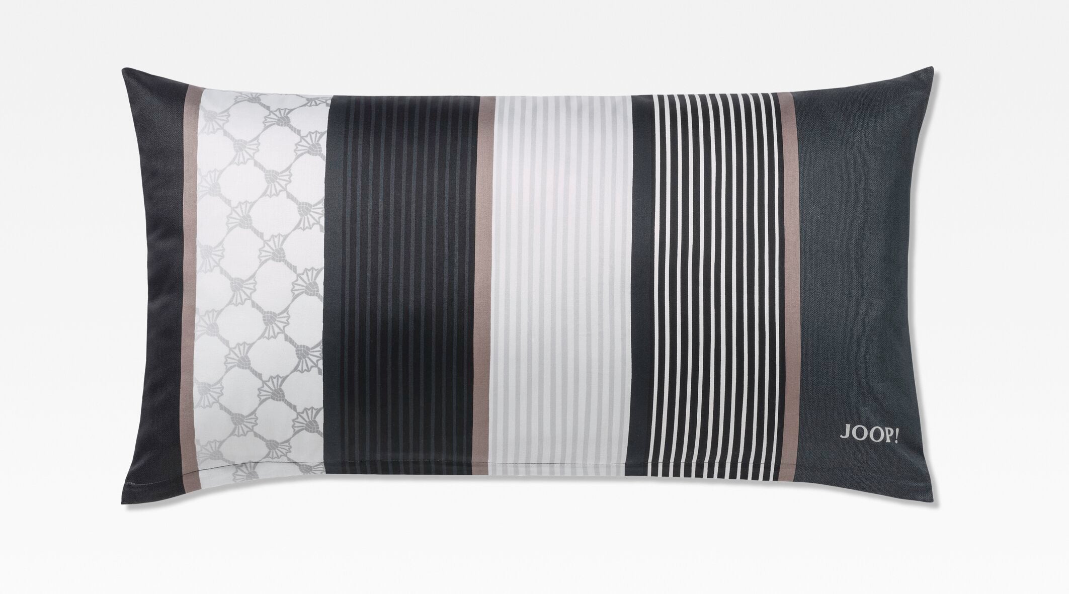 JOOP! CORNFLOWER STRIPES Kissenbezug 80x80 cm, Deep Stone