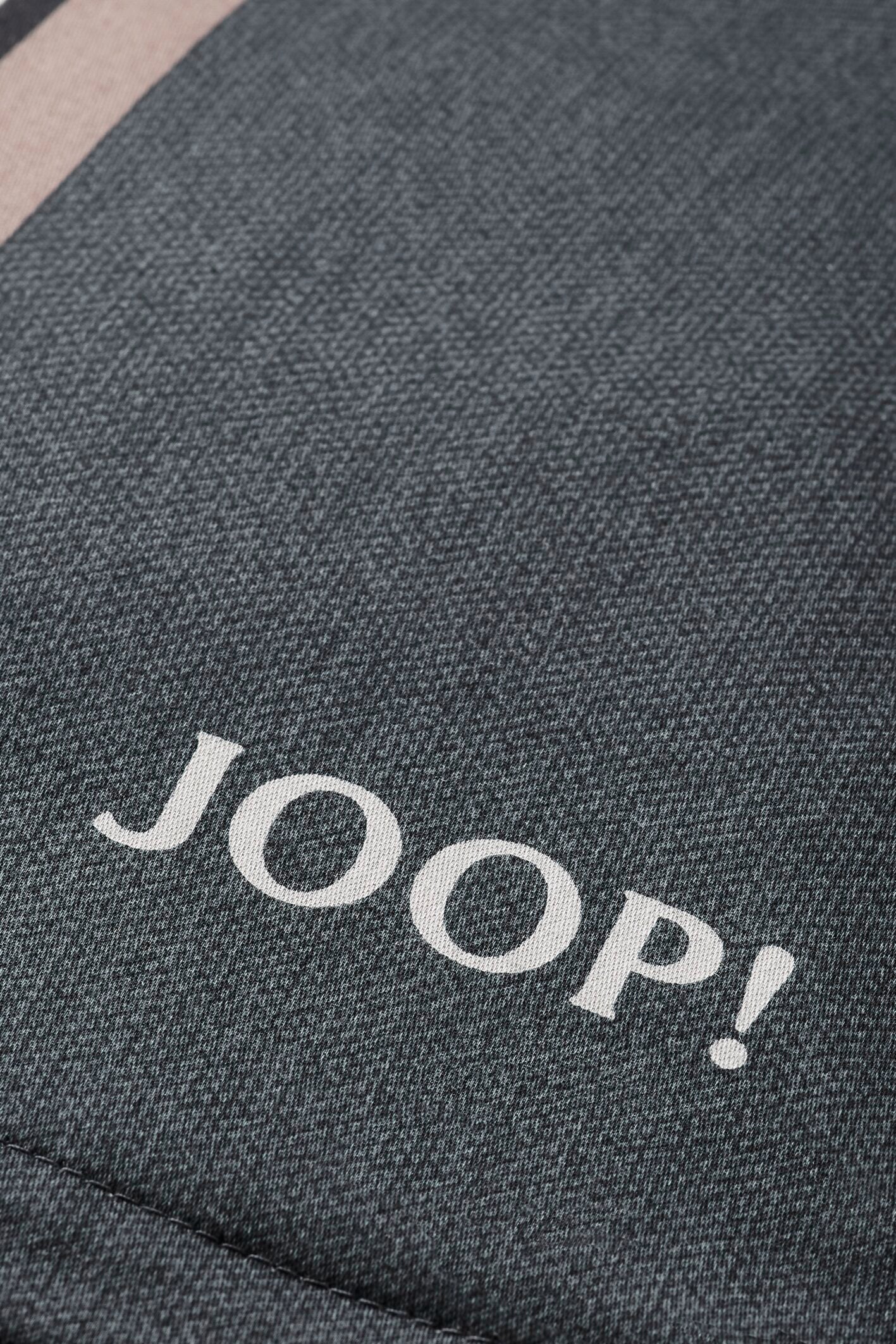 JOOP! CORNFLOWER STRIPES Kissenbezug 40x80 cm, Deep Stone