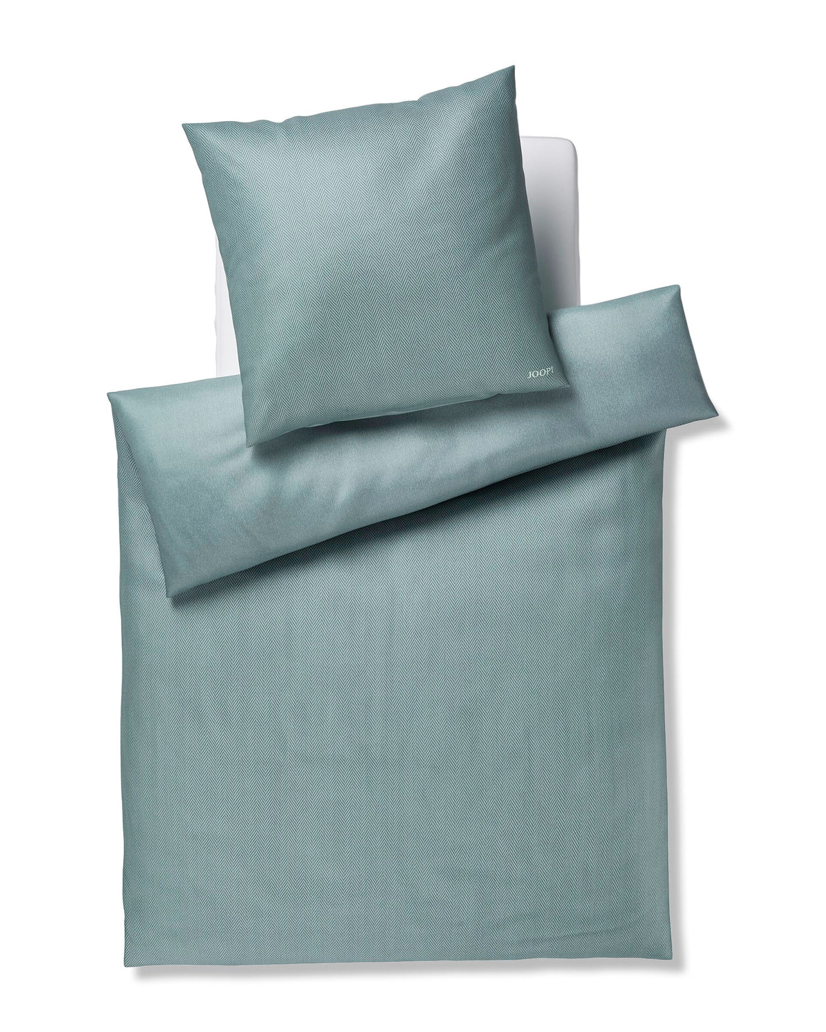 JOOP! HERRINGBONE Garnitur 155x220 cm, Emerald