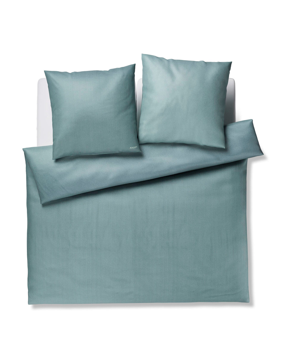 JOOP! HERRINGBONE Garnitur 200x200 cm, Emerald