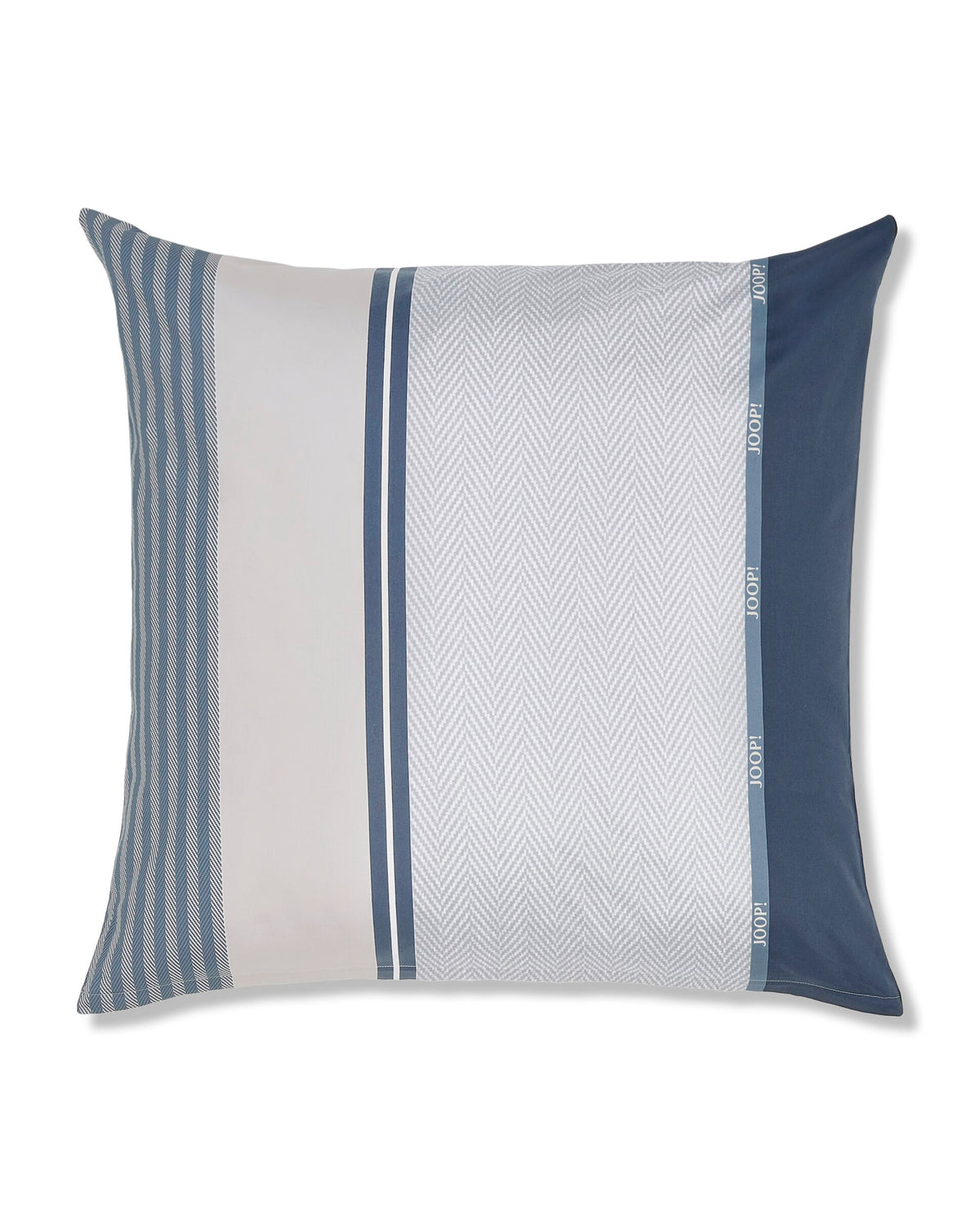 JOOP! HERRINGBONE STRIPES Kissenbezug 80x80 cm, Ocean