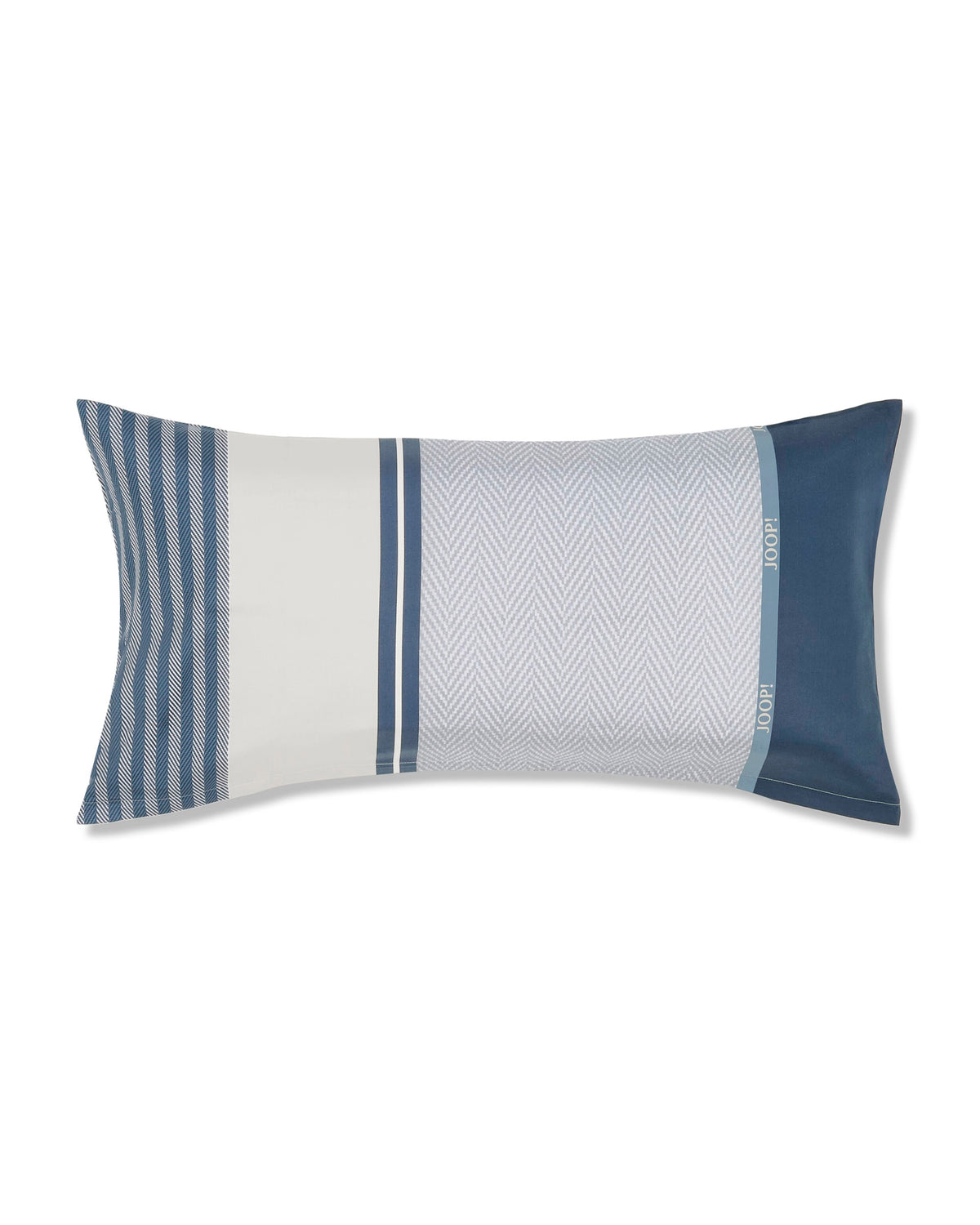 JOOP! HERRINGBONE STRIPES Cushion Cover 40x80 cm, Ocean