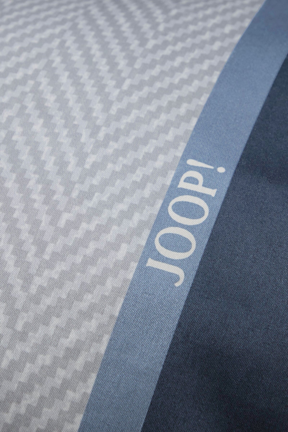 JOOP! HERRINGBONE STRIPES Kissenbezug 40x80 cm, Ocean