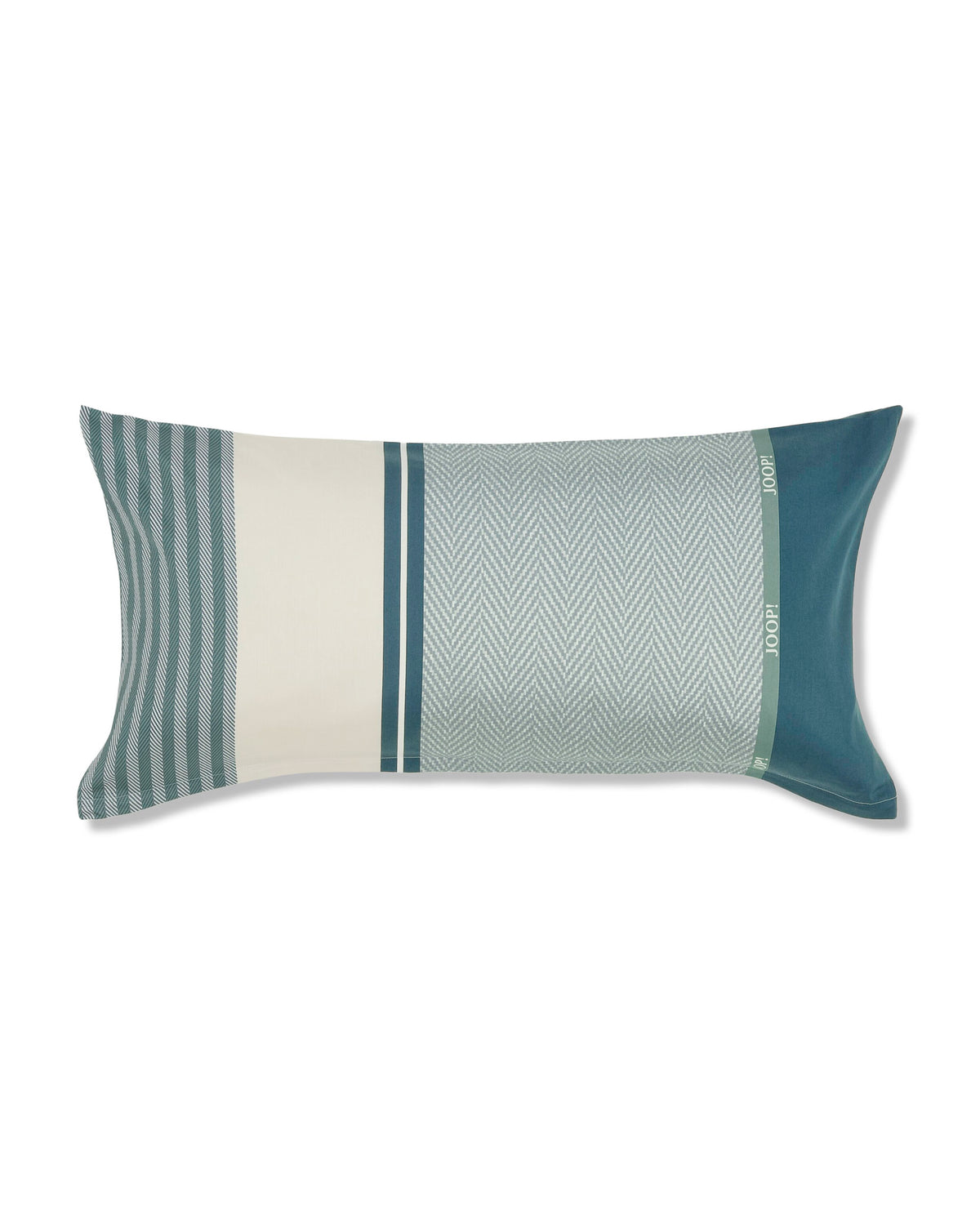 JOOP! HERRINGBONE STRIPES Kissenbezug 40x80 cm, Emerald