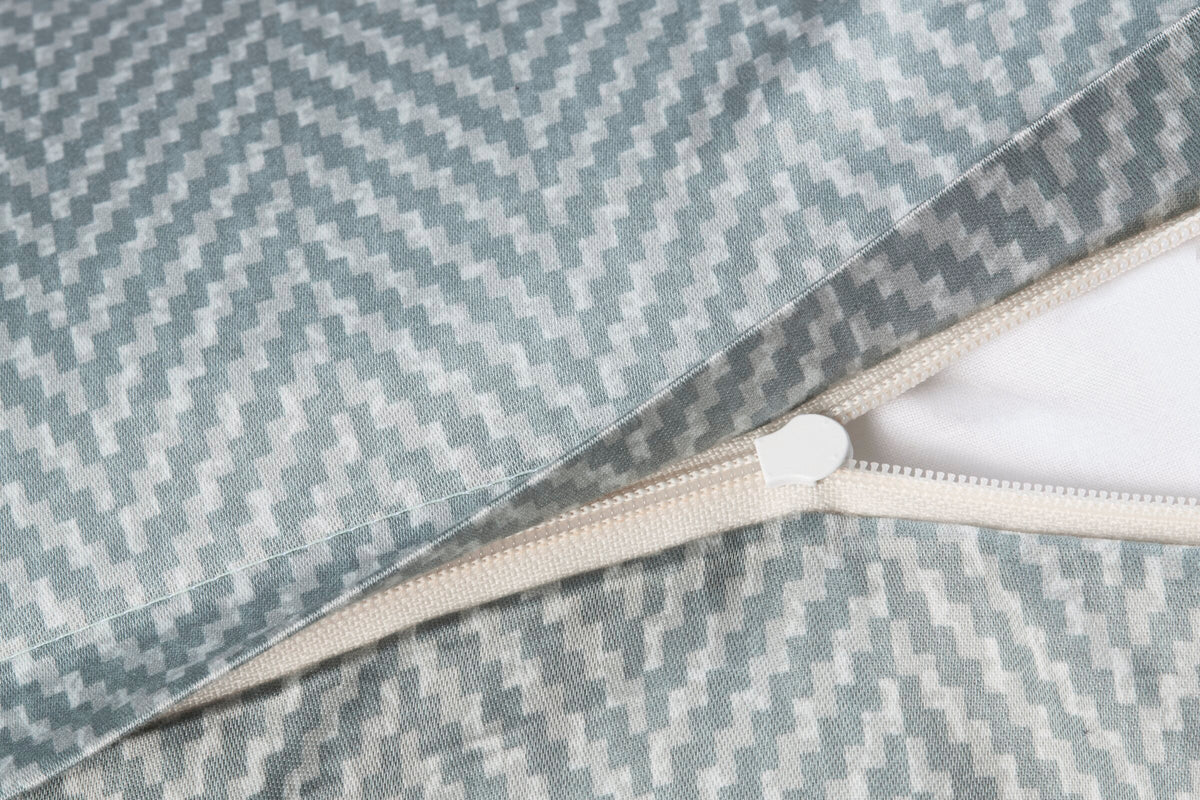 JOOP! HERRINGBONE STRIPES Kissenbezug 40x80 cm, Emerald