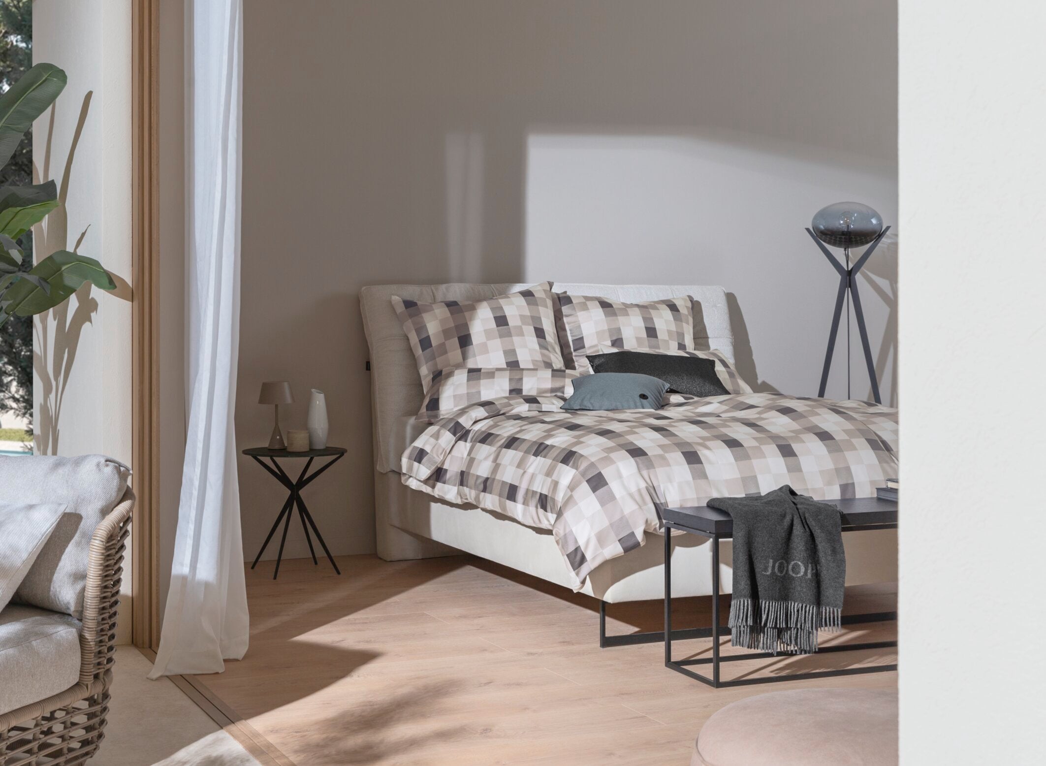 JOOP! MESH Kissenbezug 40x80 cm, Stone