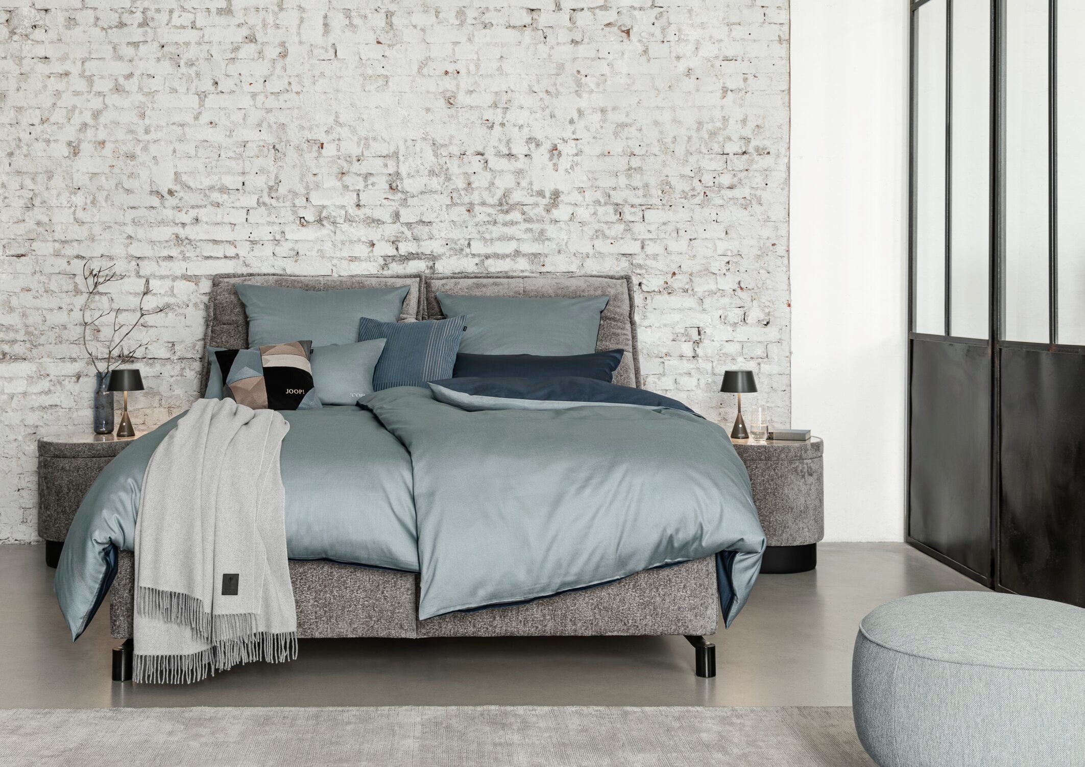 JOOP! MICRO PATTERN Garnitur 135x200 cm, Salbei