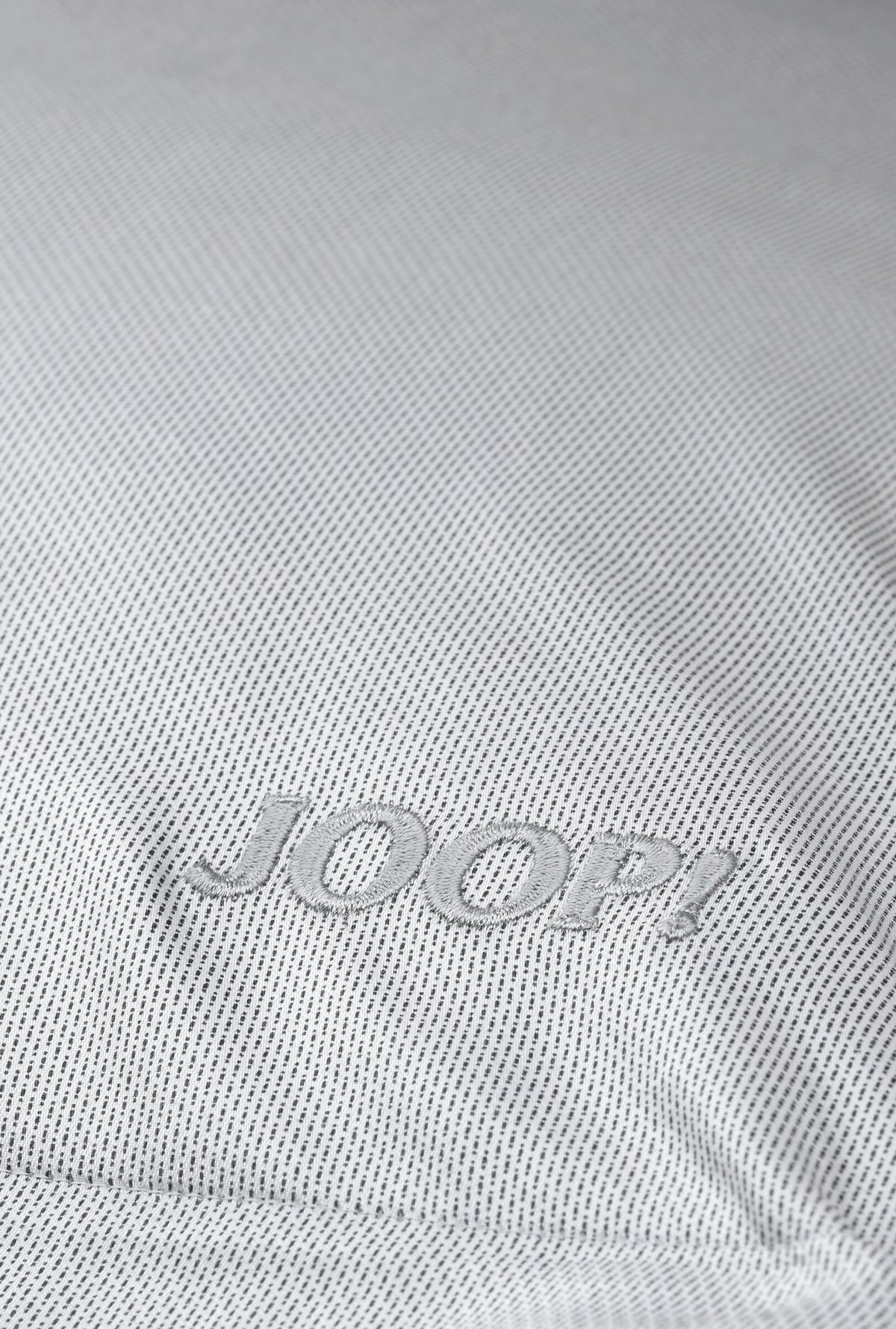 JOOP! MICRO PATTERN Kissenbezug 40x40 cm, Silber