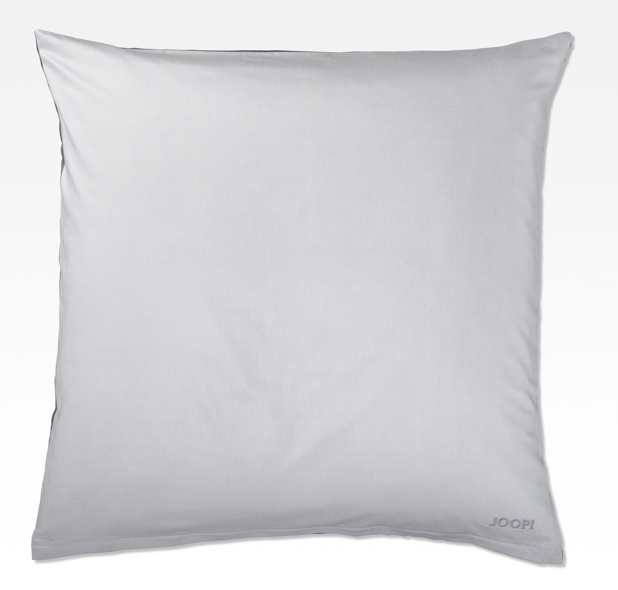 JOOP! MICRO PATTERN Kissenbezug 80x80 cm, Silber