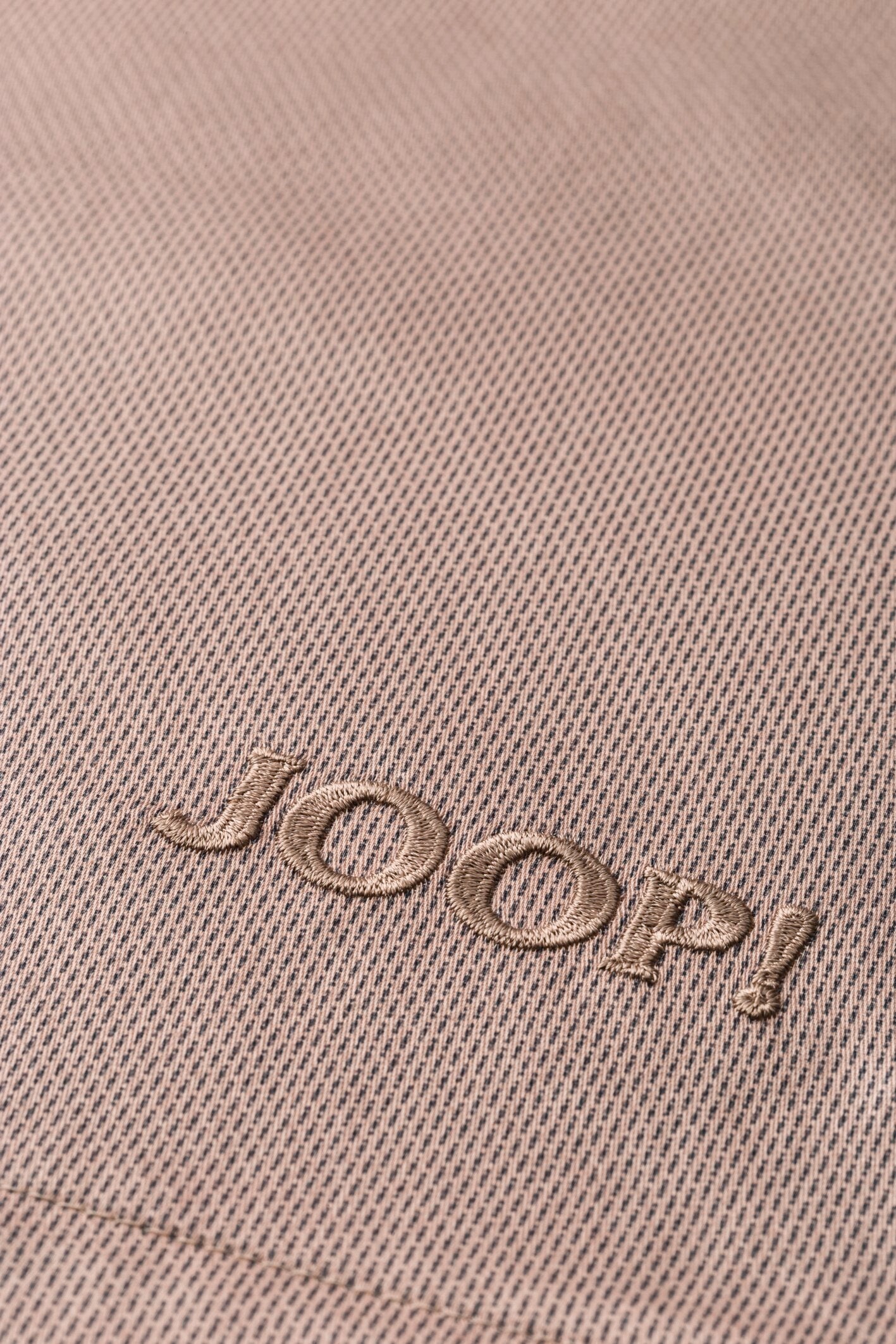 JOOP! MICRO PATTERN Kissenbezug 40x80 cm, Karamell