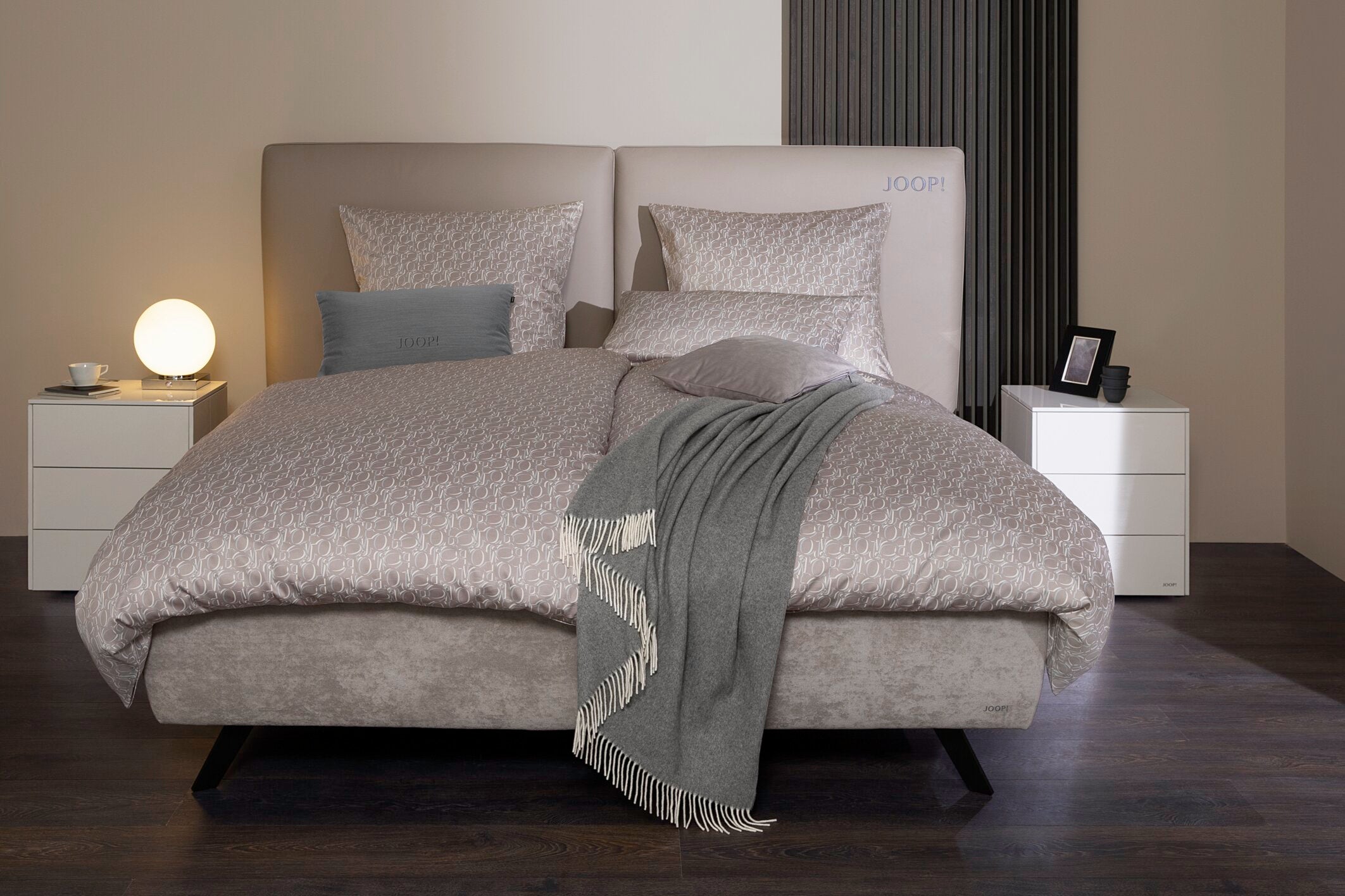 JOOP! ORNAMENT Kissenbezug 80x80 cm, Sand