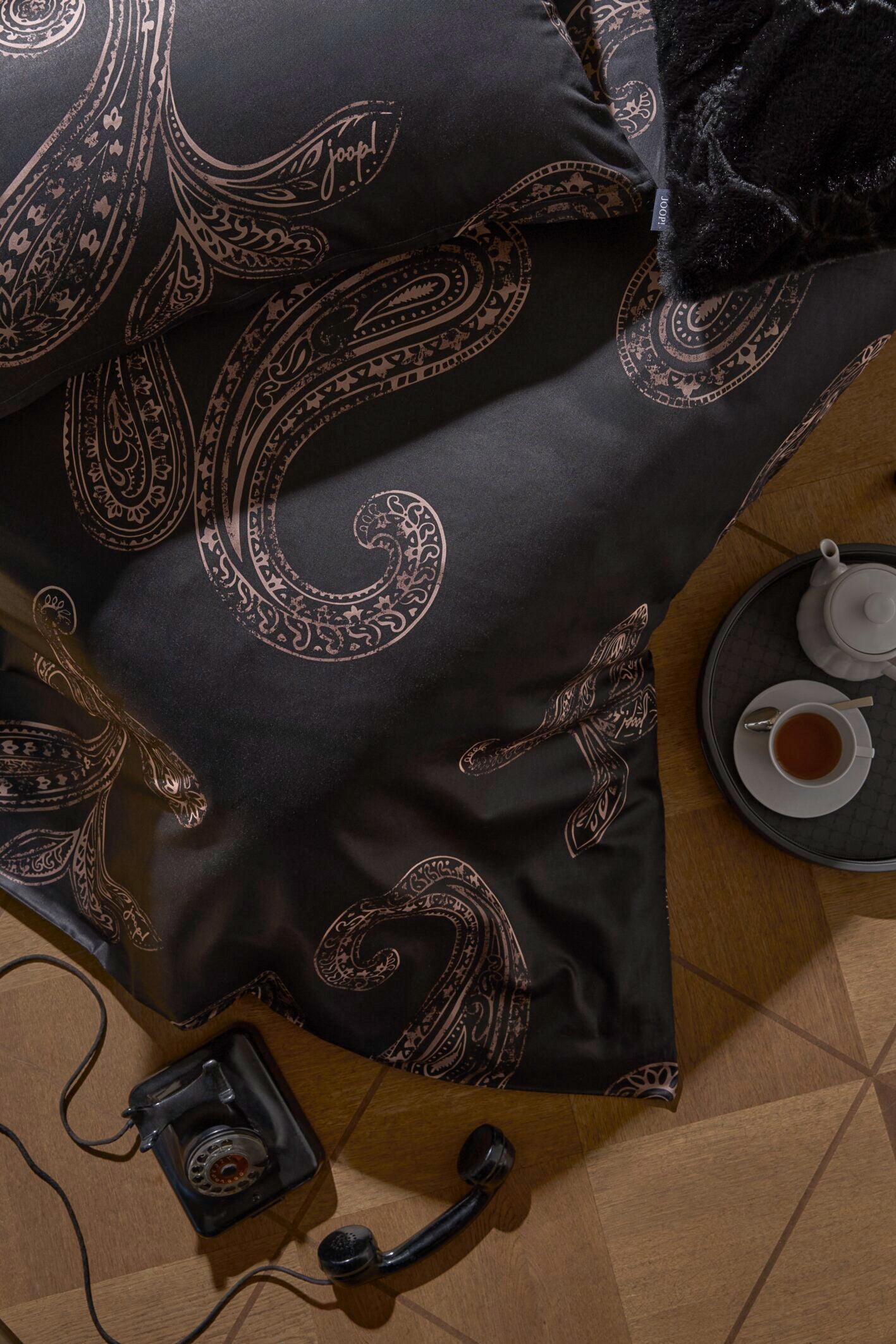 JOOP! PAISLEY Garnitur 155x220 cm, Black