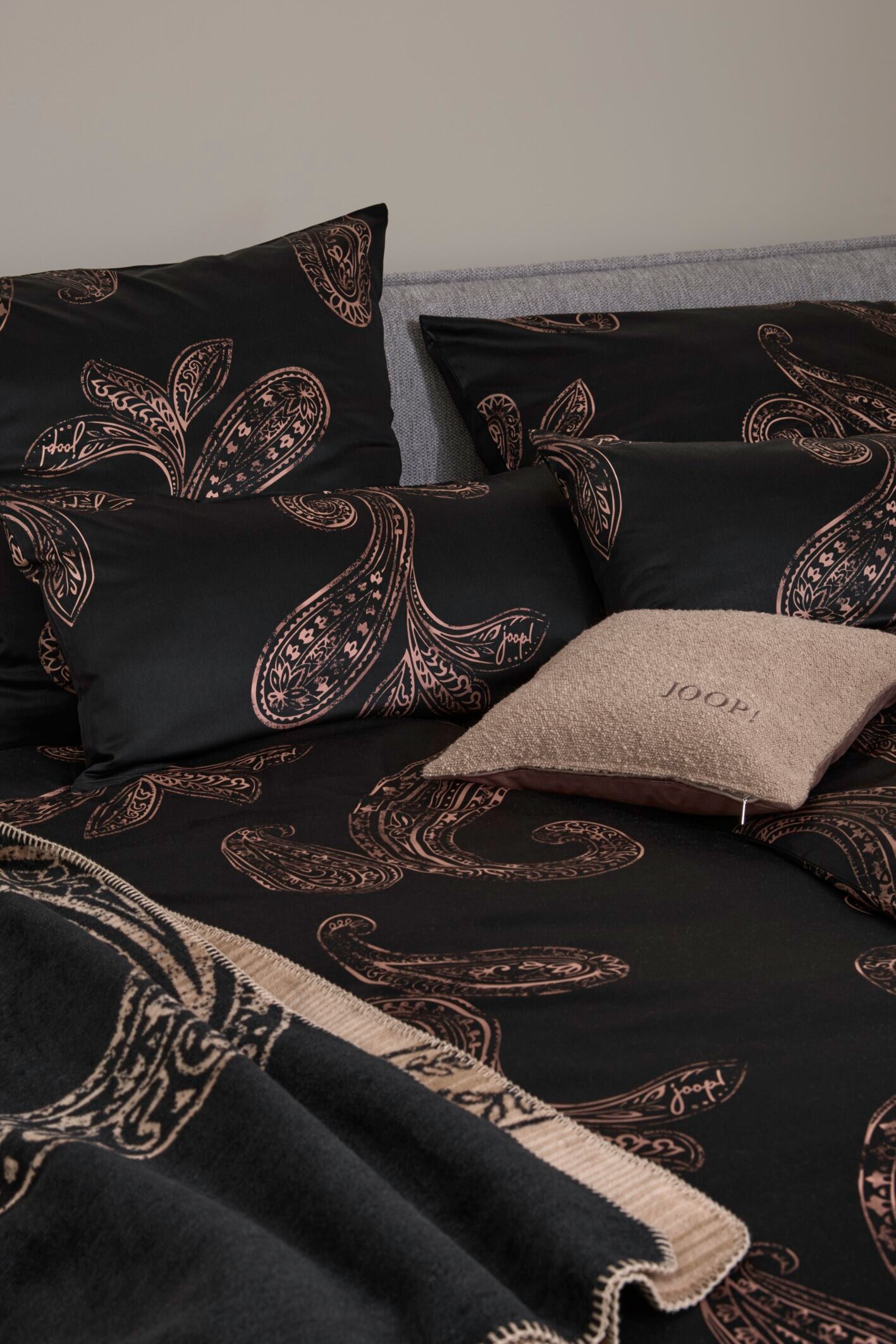 JOOP! PAISLEY Garnitur 200x220 cm, Black