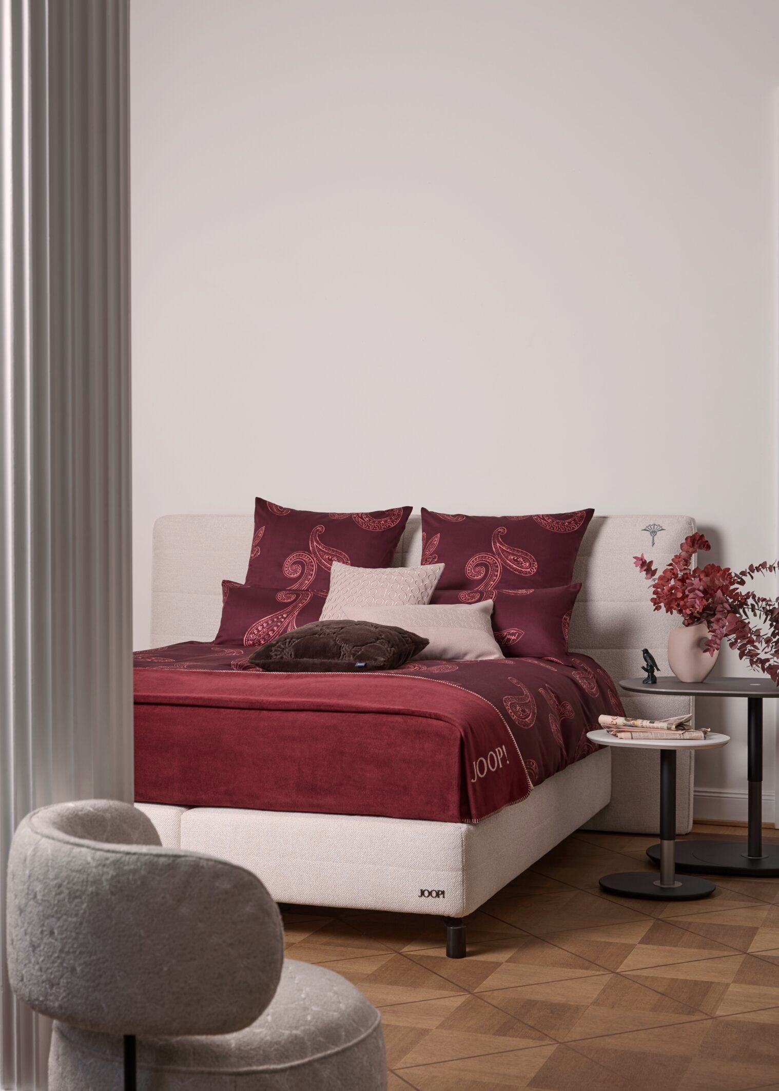 JOOP! PAISLEY Garnitur 135x200 cm, Rouge