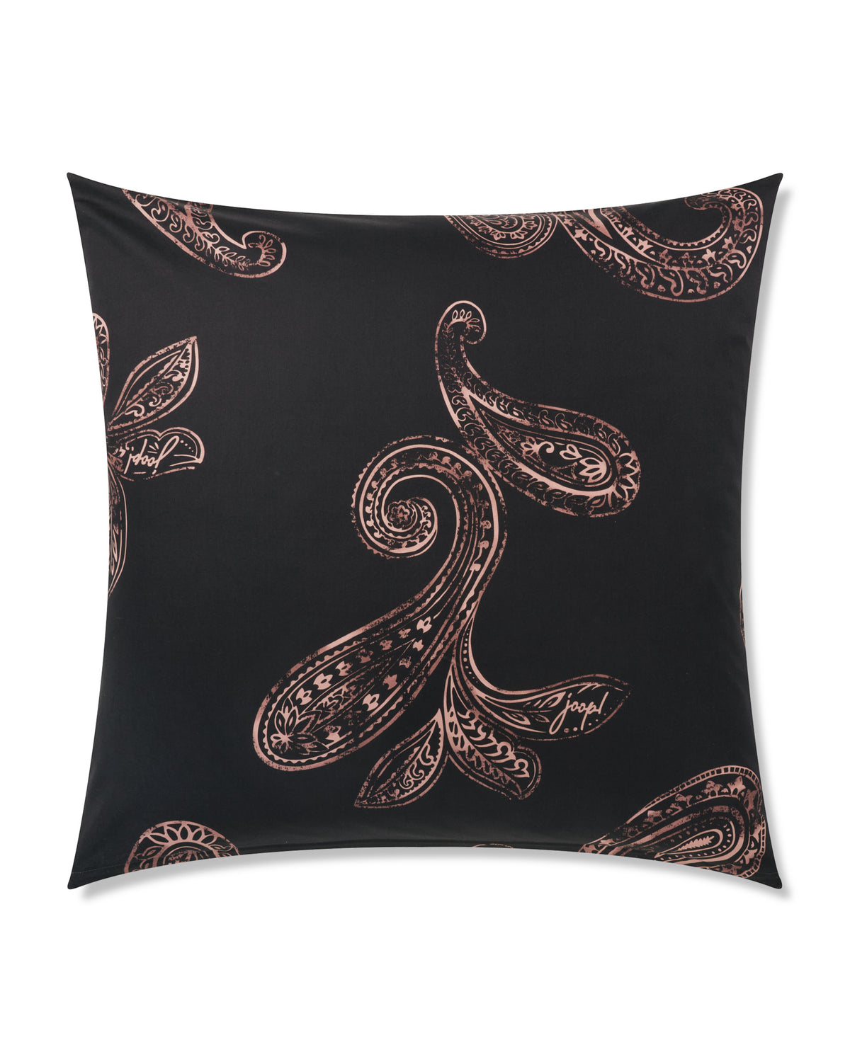 JOOP! PAISLEY Cushion Cover 80x80 cm, Black