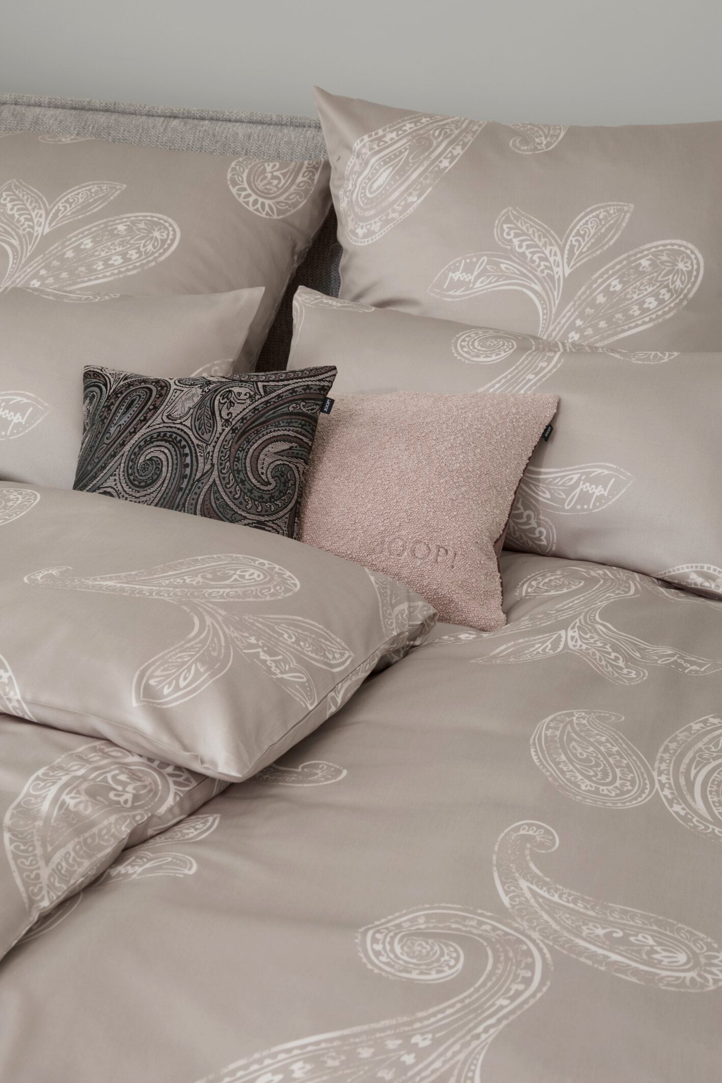 JOOP! PAISLEY Kissenbezug 40x80 cm, Taupe