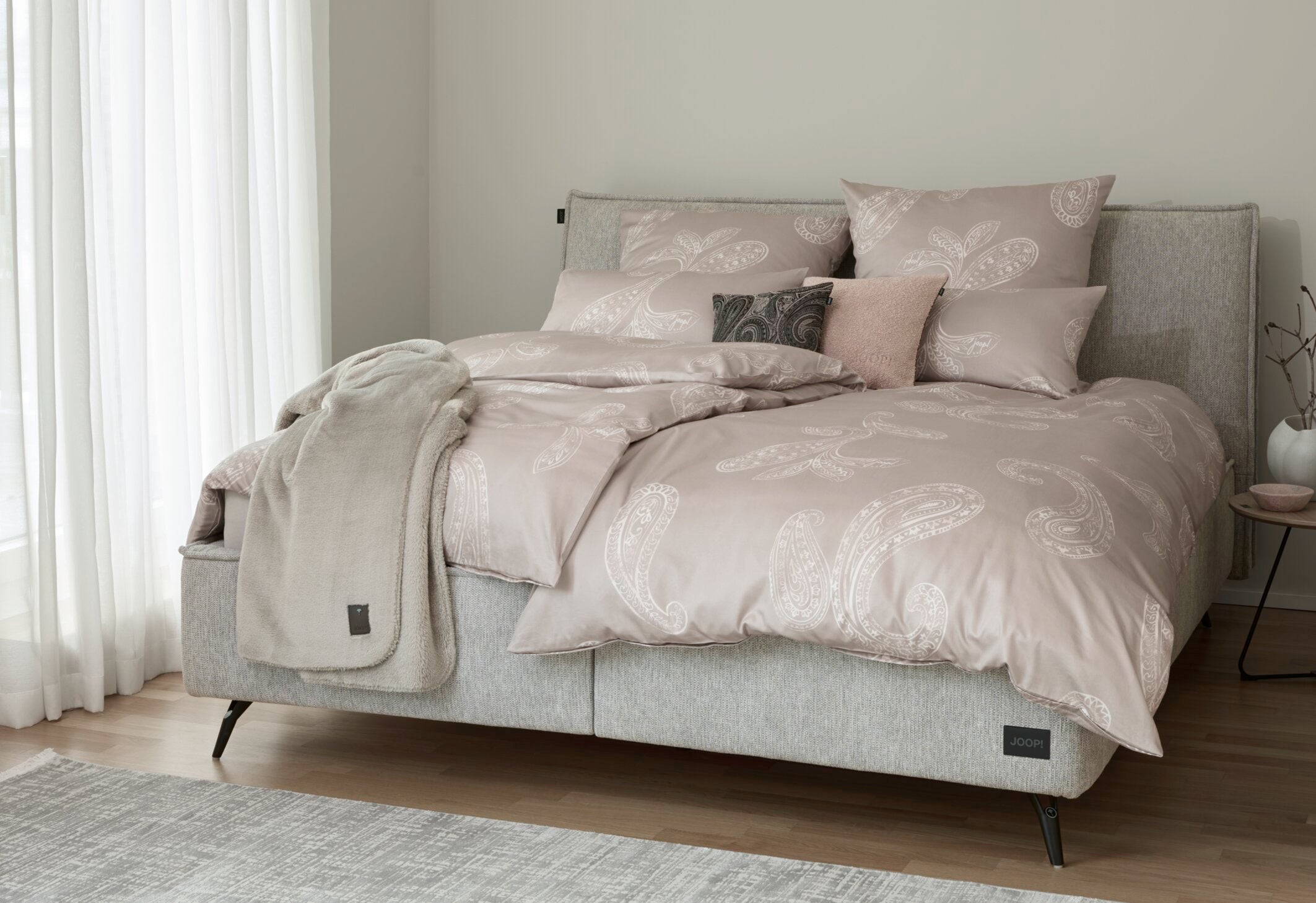 JOOP! PAISLEY Kissenbezug 40x80 cm, Taupe