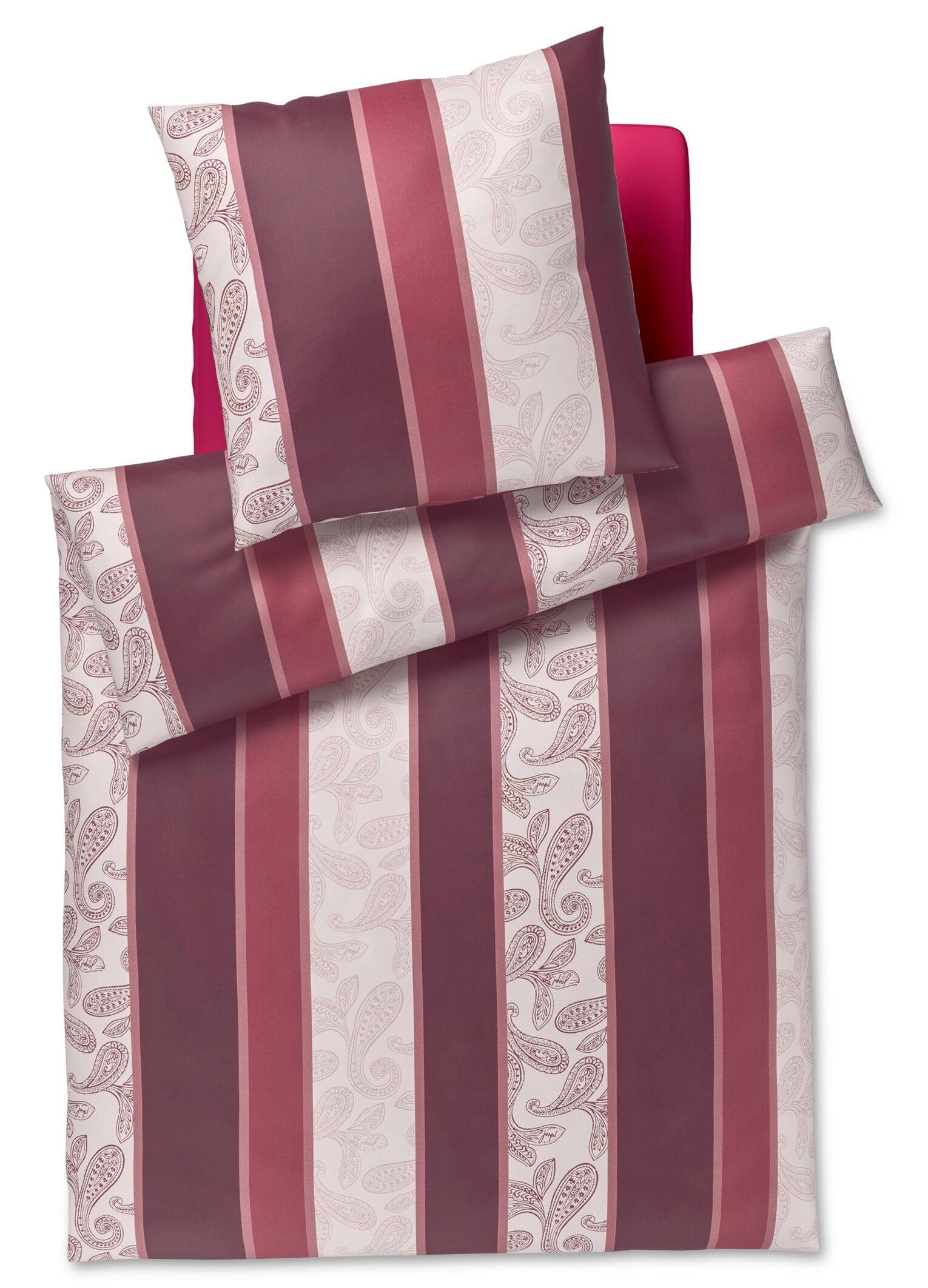 JOOP! PAISLEY STRIPES Garnitur 155x220 cm, Rouge