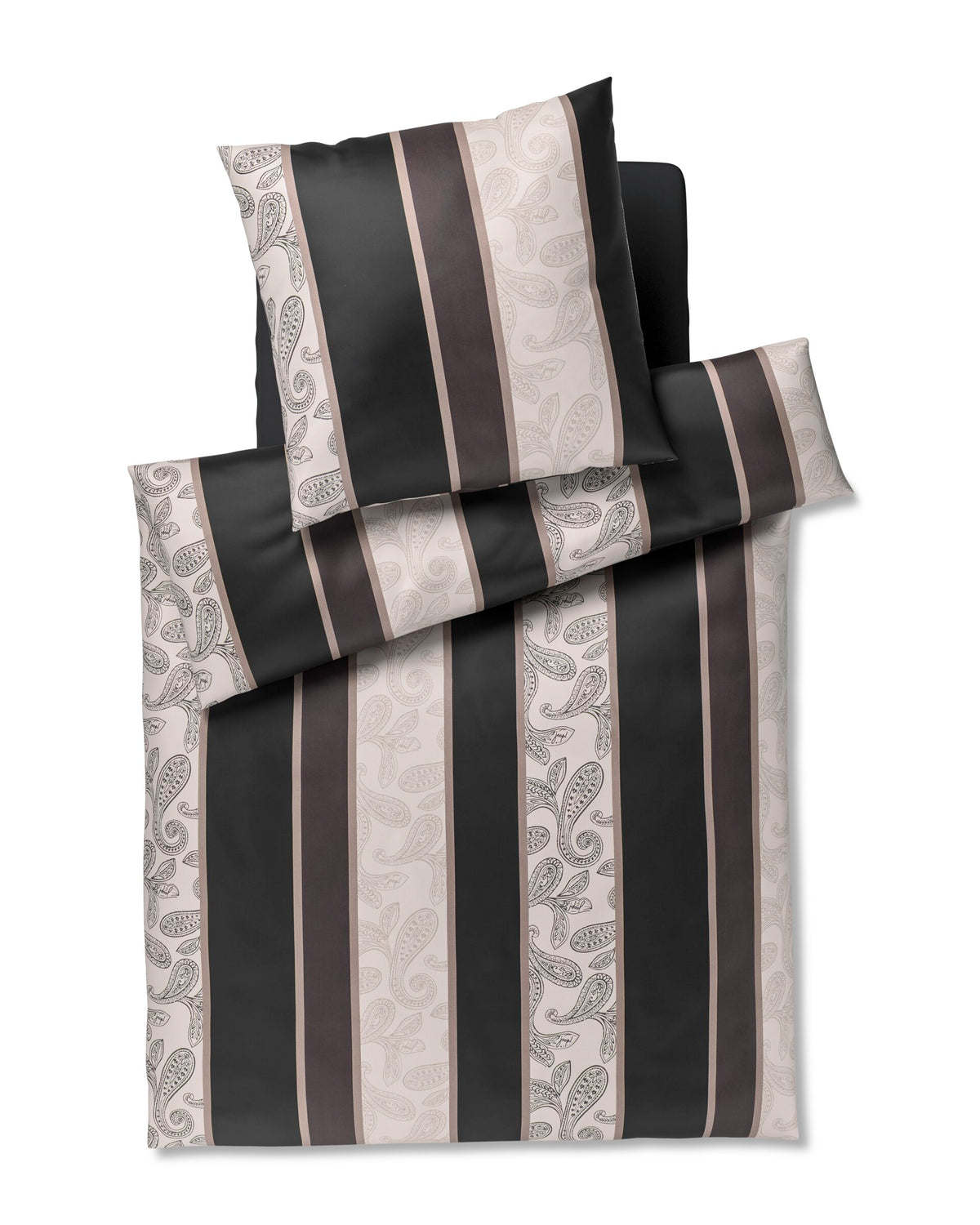 JOOP! PAISLEY STRIPES Garnitur 155x220 cm, Black