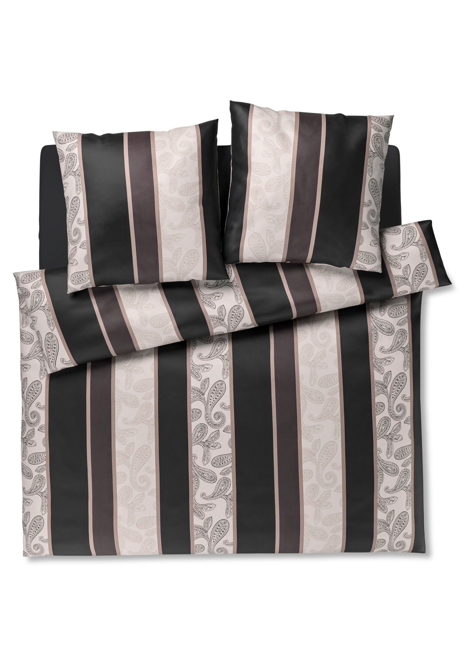 JOOP! PAISLEY STRIPES Garnitur 200x200 cm, Black