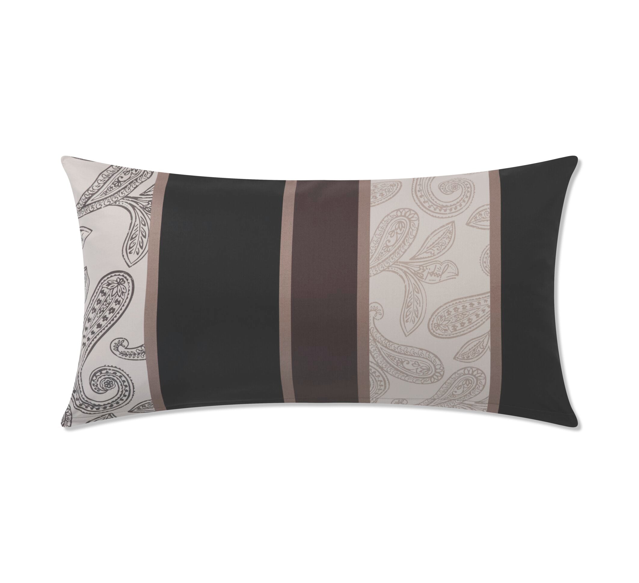 JOOP! PAISLEY STRIPES Kissenbezug 40x80 cm, Black
