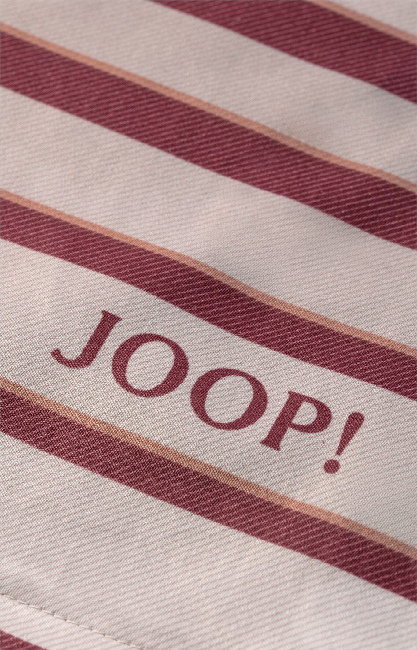 JOOP! SHUTTER Kissenbezug 80x80 cm, Rouge