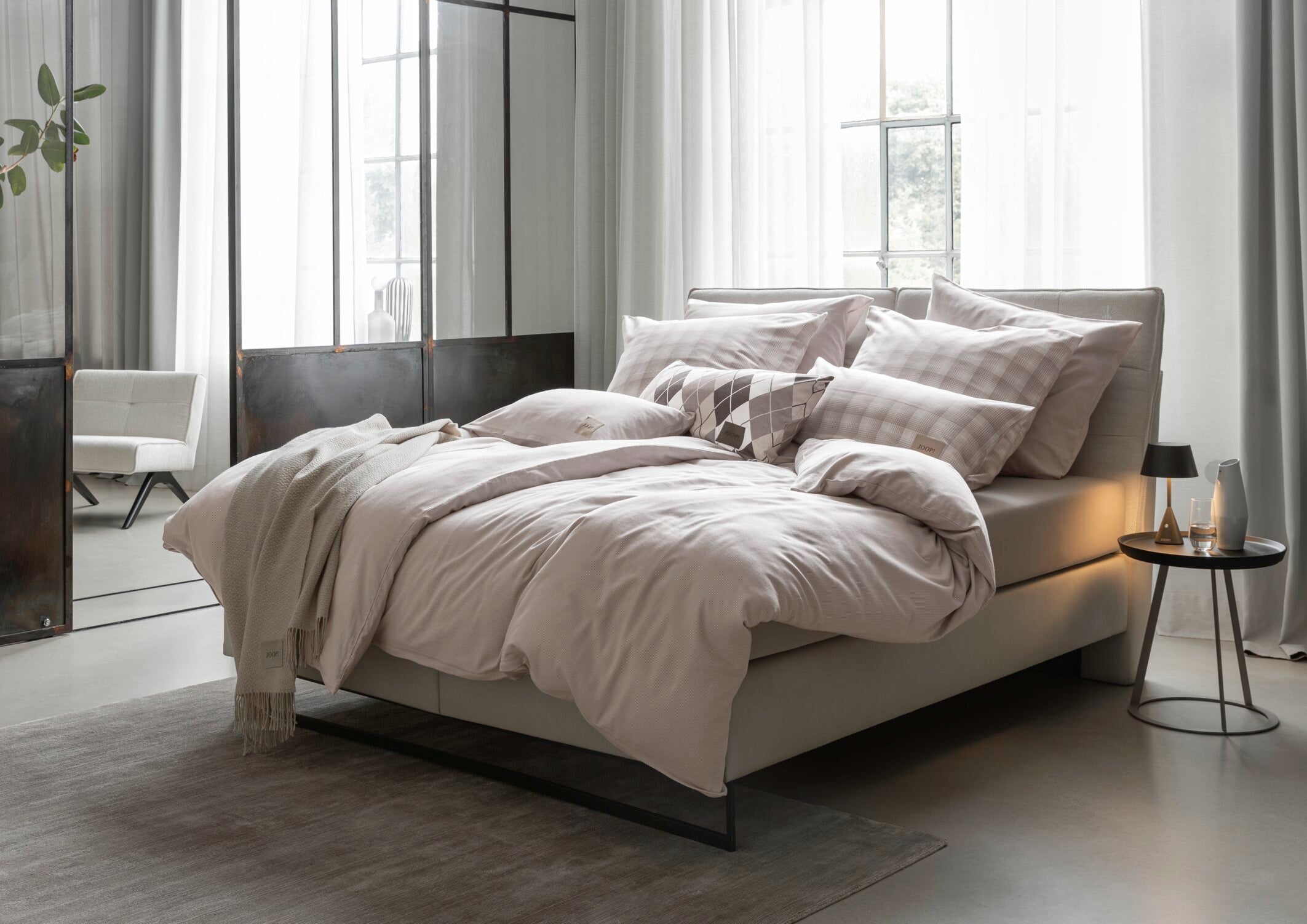 JOOP! SOFT Kissenbezug 80x80 cm, Cream