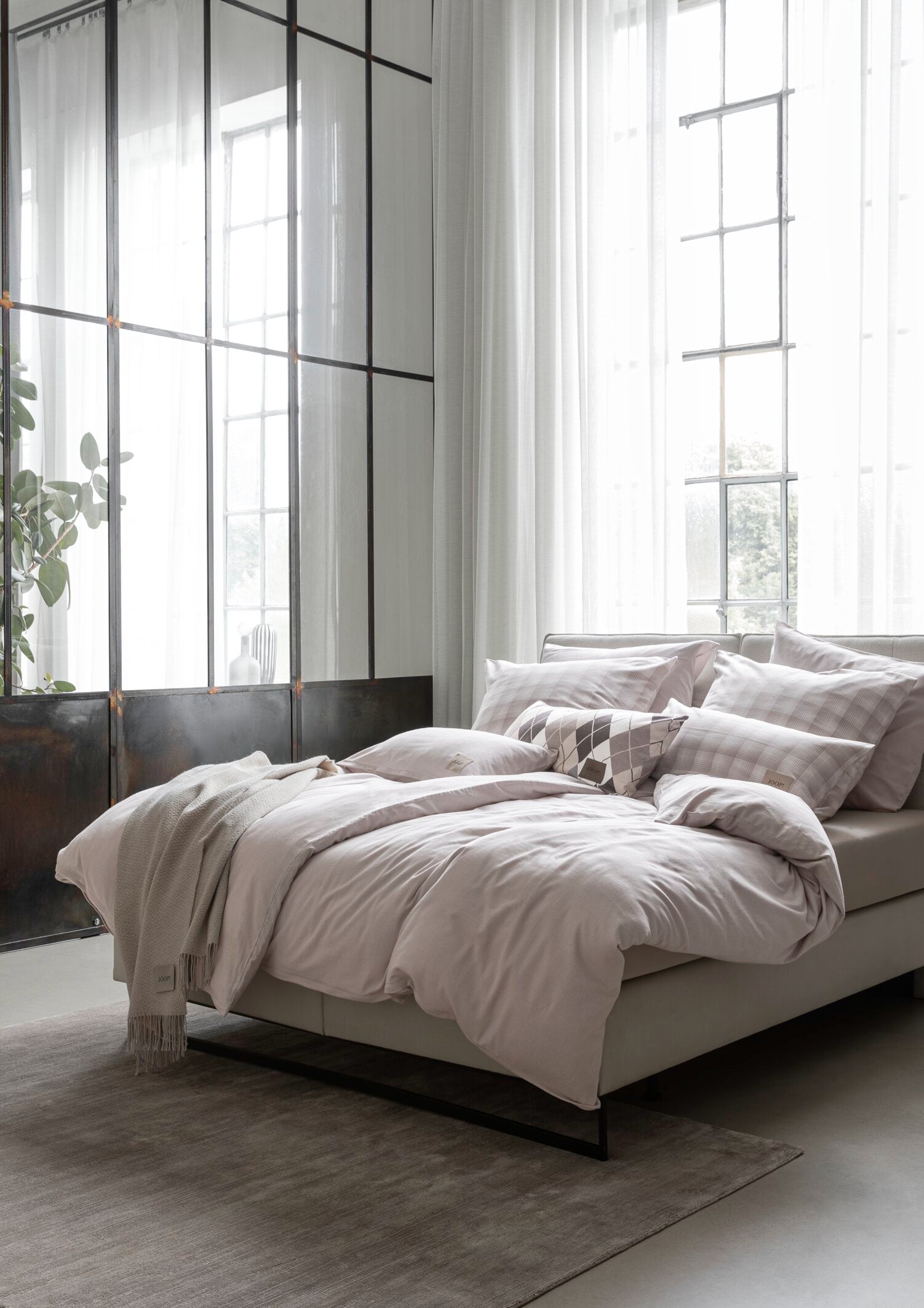 JOOP! SOFT Kissenbezug 80x80 cm, Cream