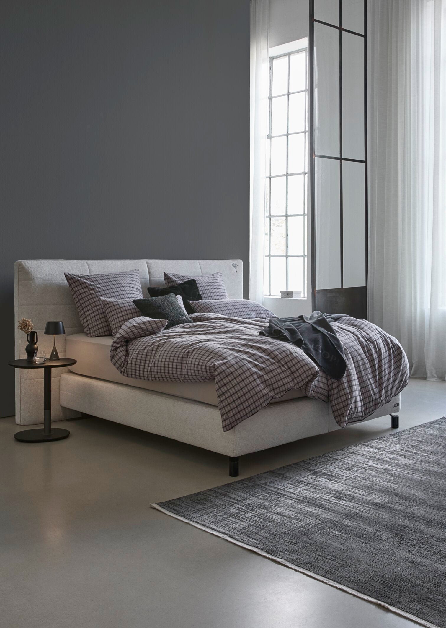 JOOP! SOFT MESH Garnitur 200x200 cm, Stone