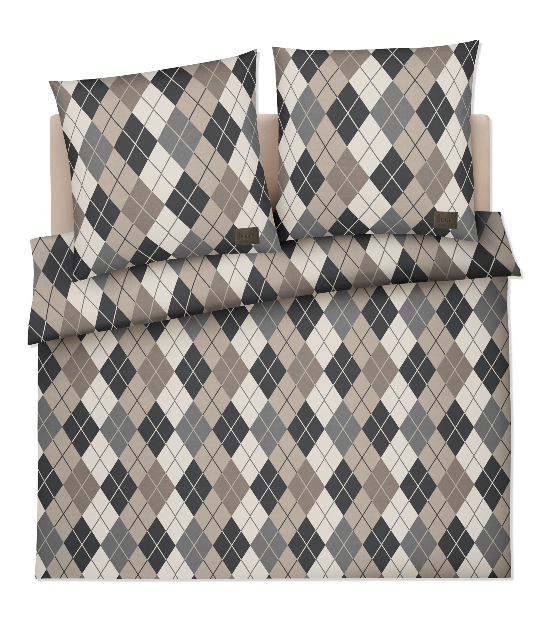 JOOP! SOFT PATTERN Garnitur 200x200 cm, Stone