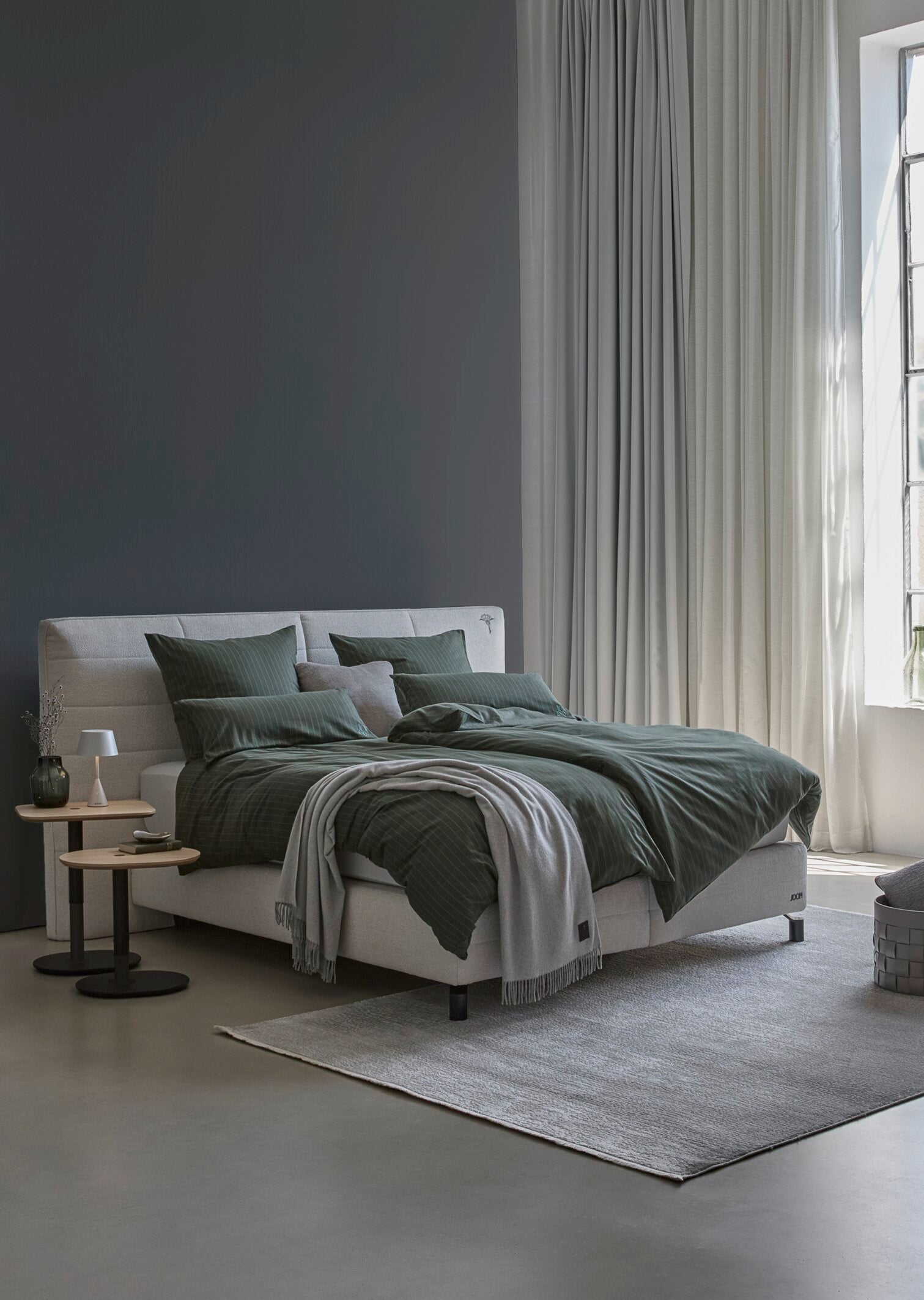 JOOP! SOFT STRIPES Garnitur 155x220 cm, Green