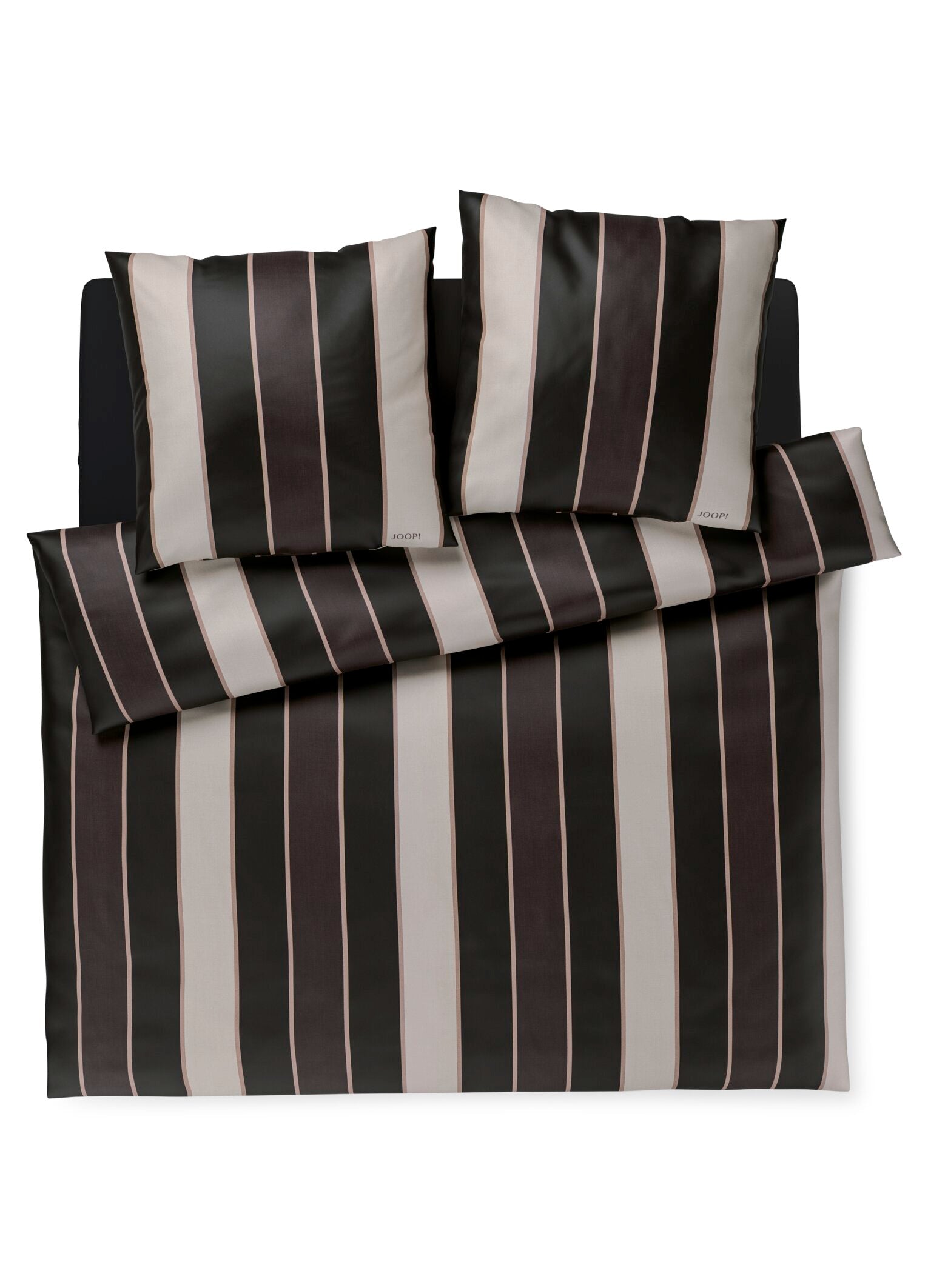 JOOP! STRIPES Garnitur 200x200 cm, Black
