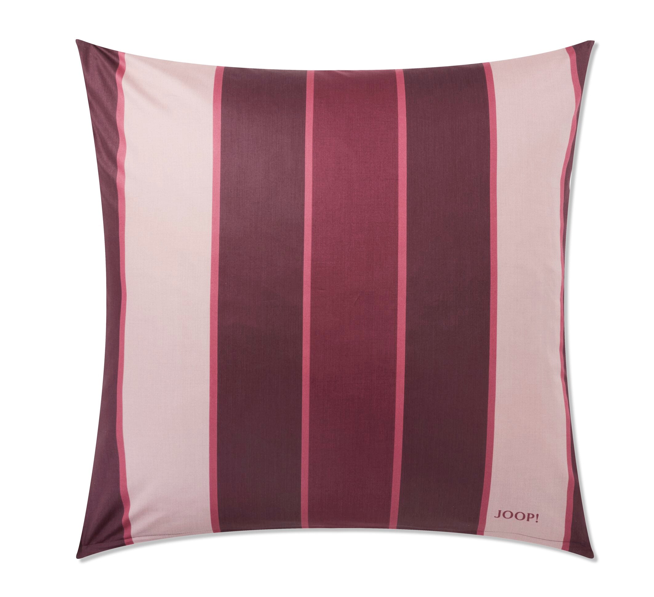 JOOP! STRIPES Kissenbezug 80x80 cm, Rouge