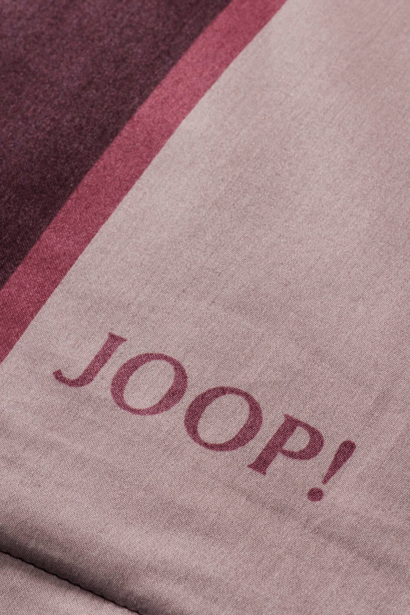 JOOP! STRIPES Kissenbezug 80x80 cm, Rouge