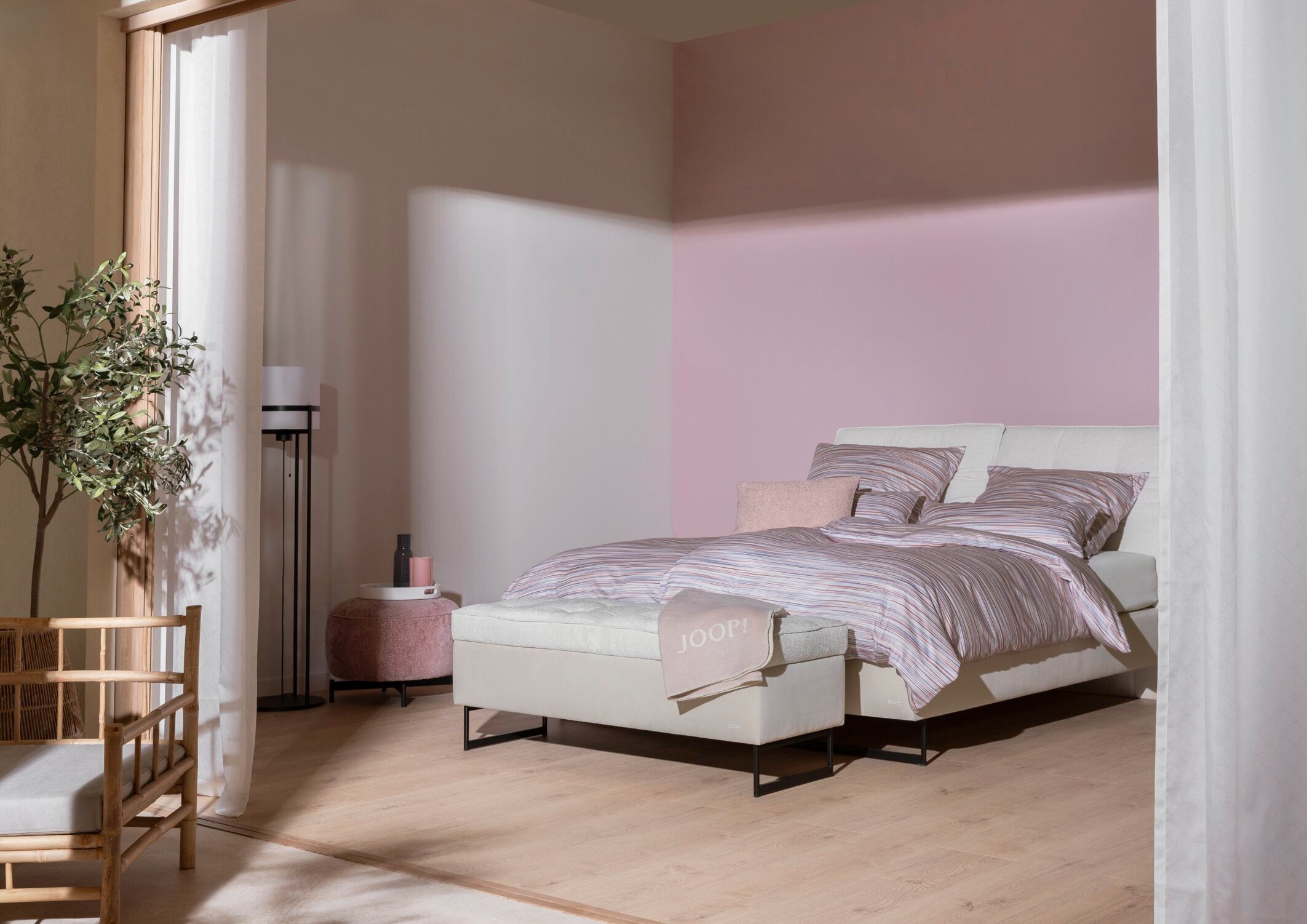 JOOP! VIVID Kissenbezug 40x80 cm, Blush