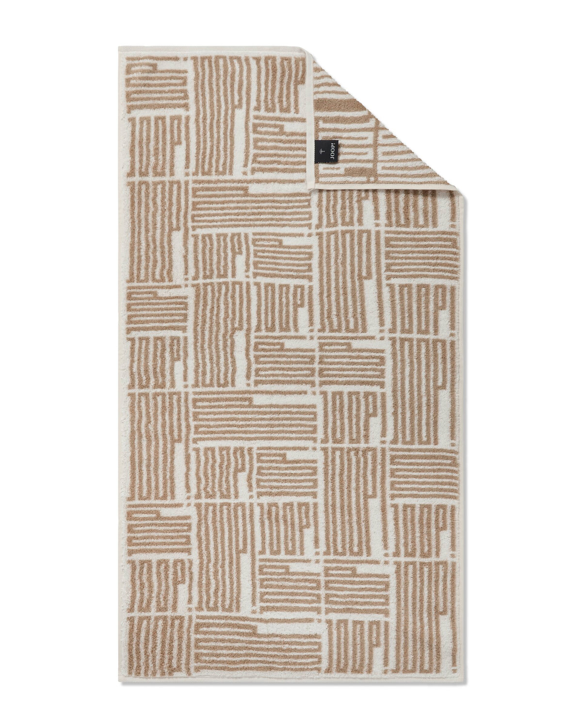 JOOP! BARS ALLOVER Duschtuch 80x150 cm, Creme