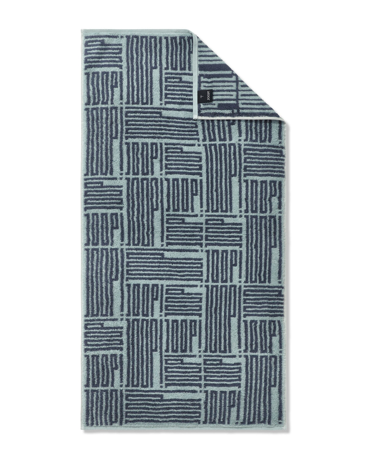 JOOP! BARS ALLOVER Towel 50x100 cm, Aqua