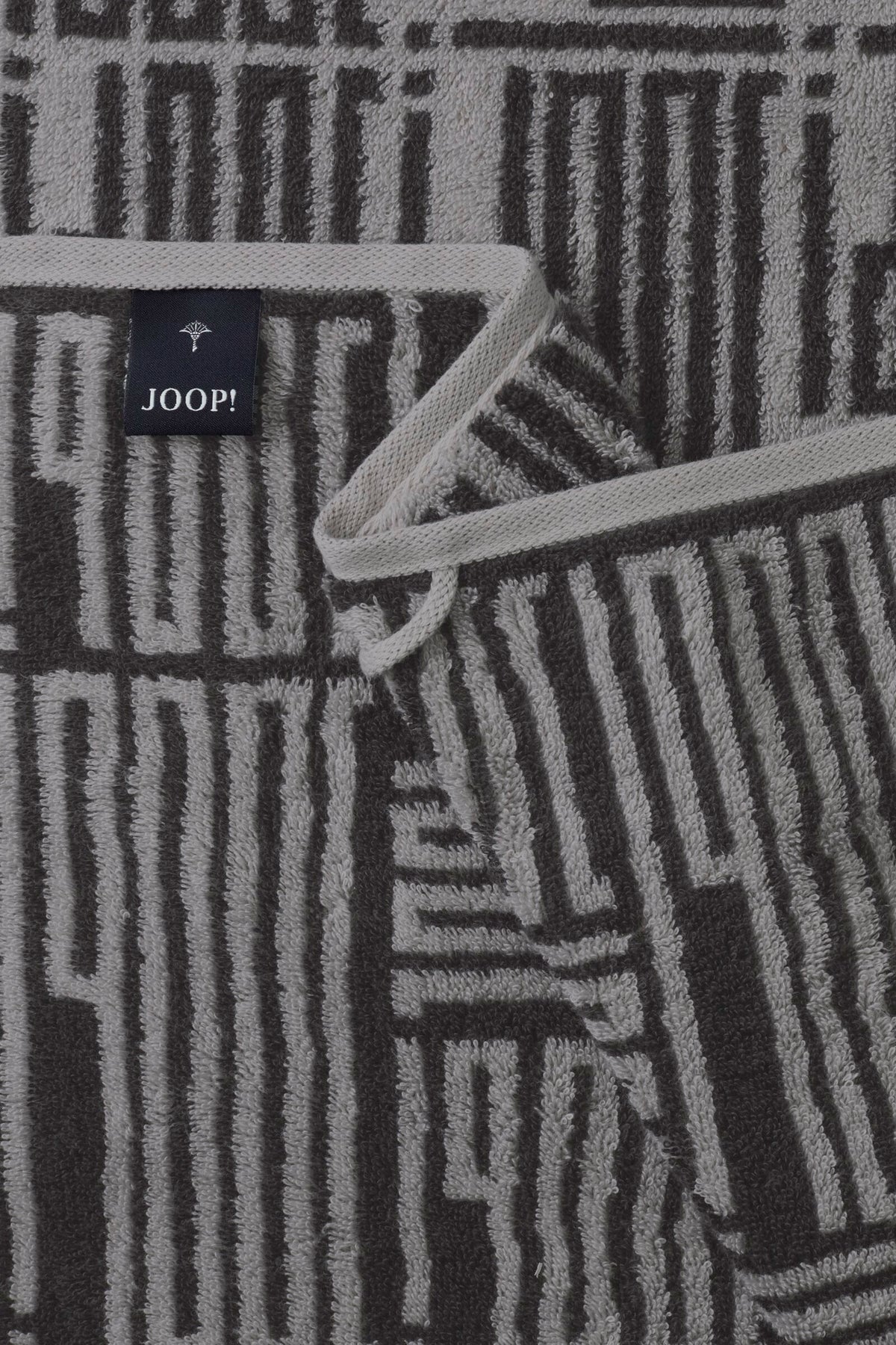 JOOP! BARS ALLOVER Handtuch 50x100 cm, Platin